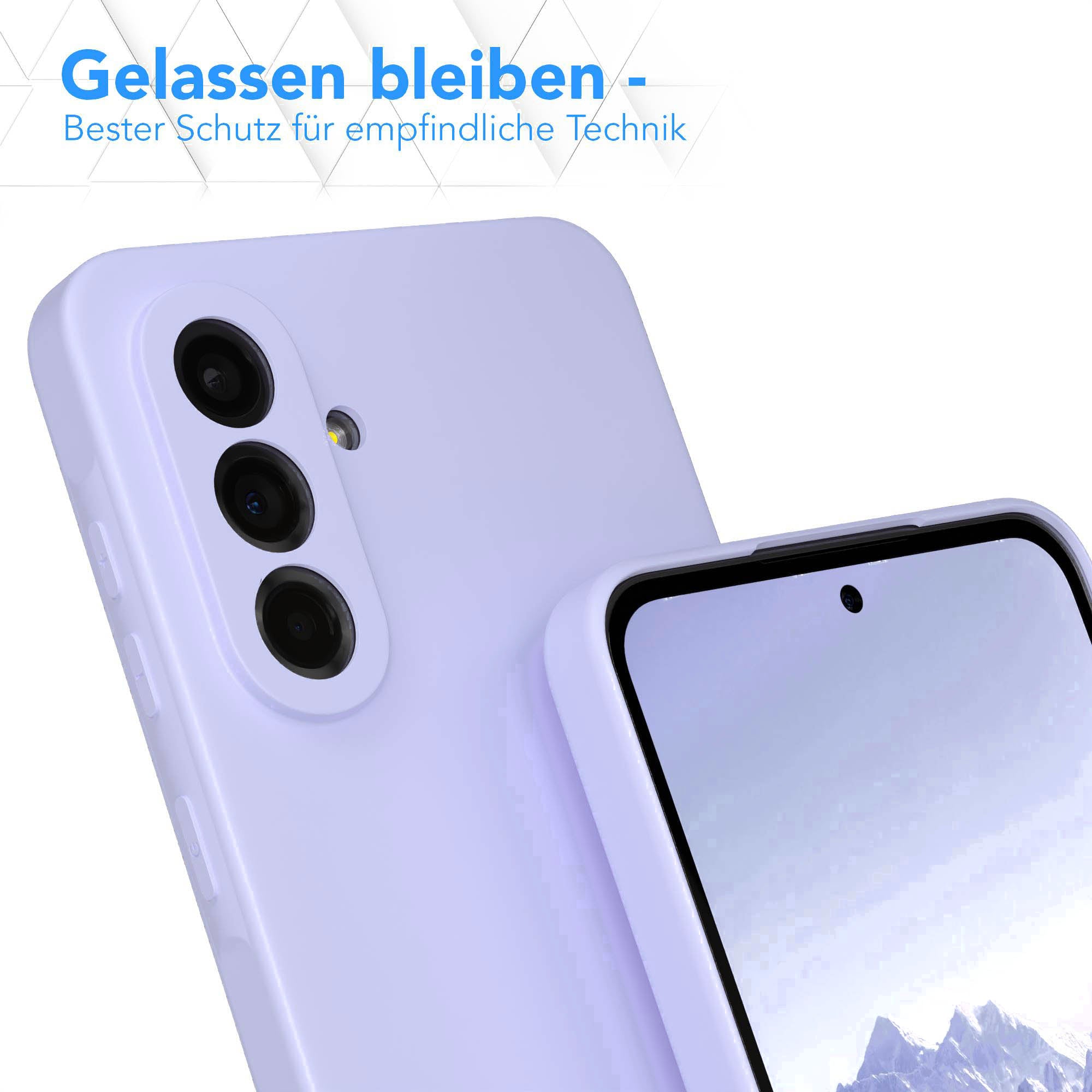 Samsung Galaxy A36 Silikonhülle mit Kameraschutz von EAZY CASE