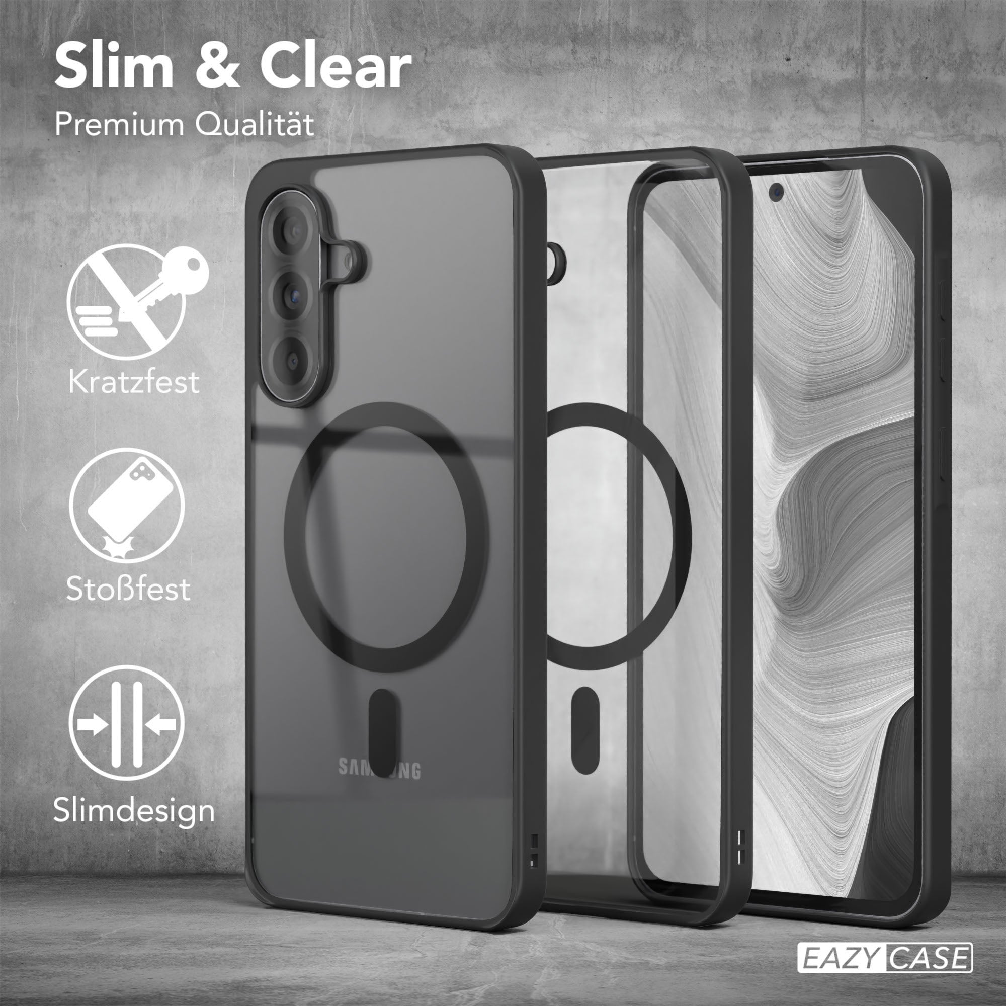 Galaxy A56 transparente Hülle mit MagSafe