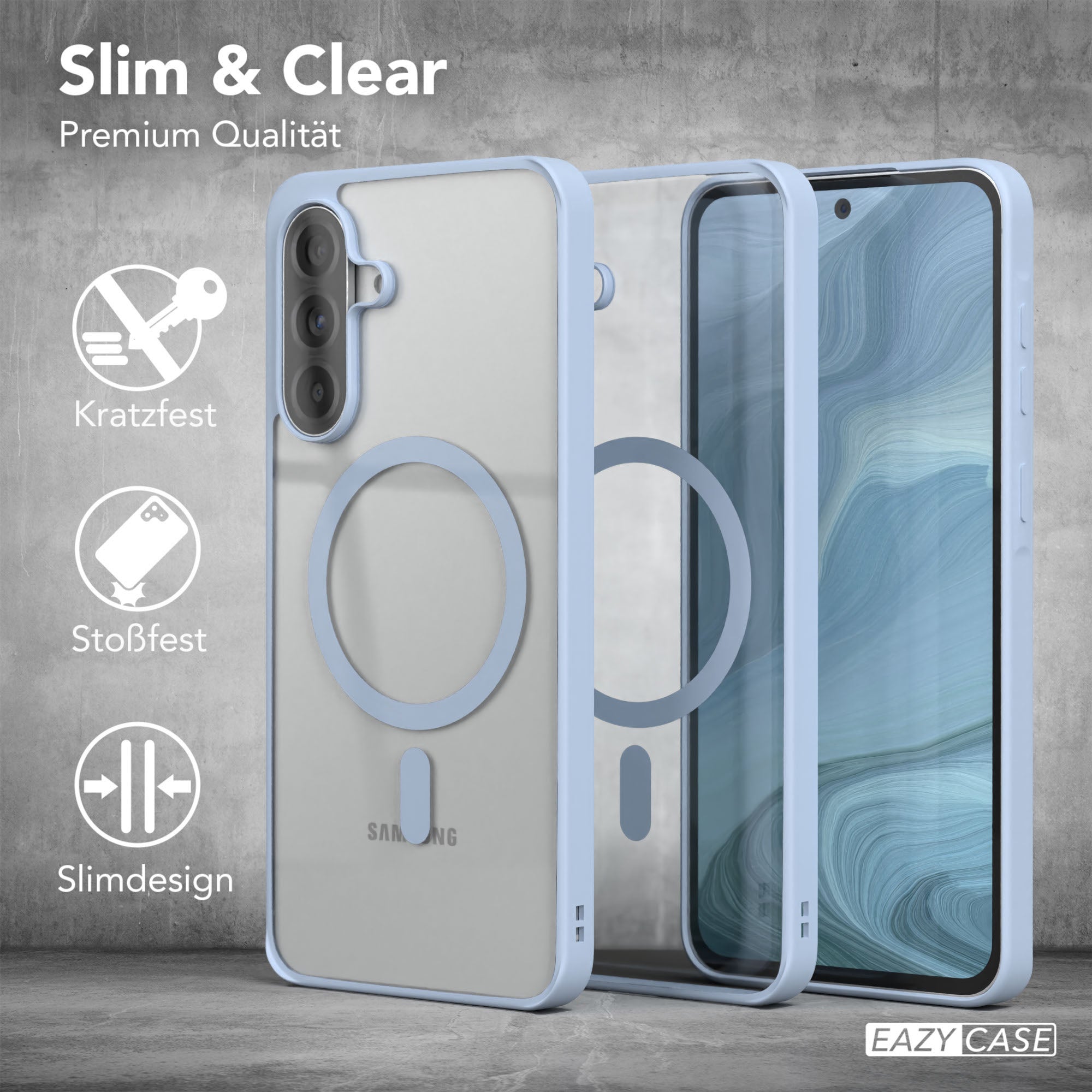 Galaxy A56 transparente Hülle mit MagSafe