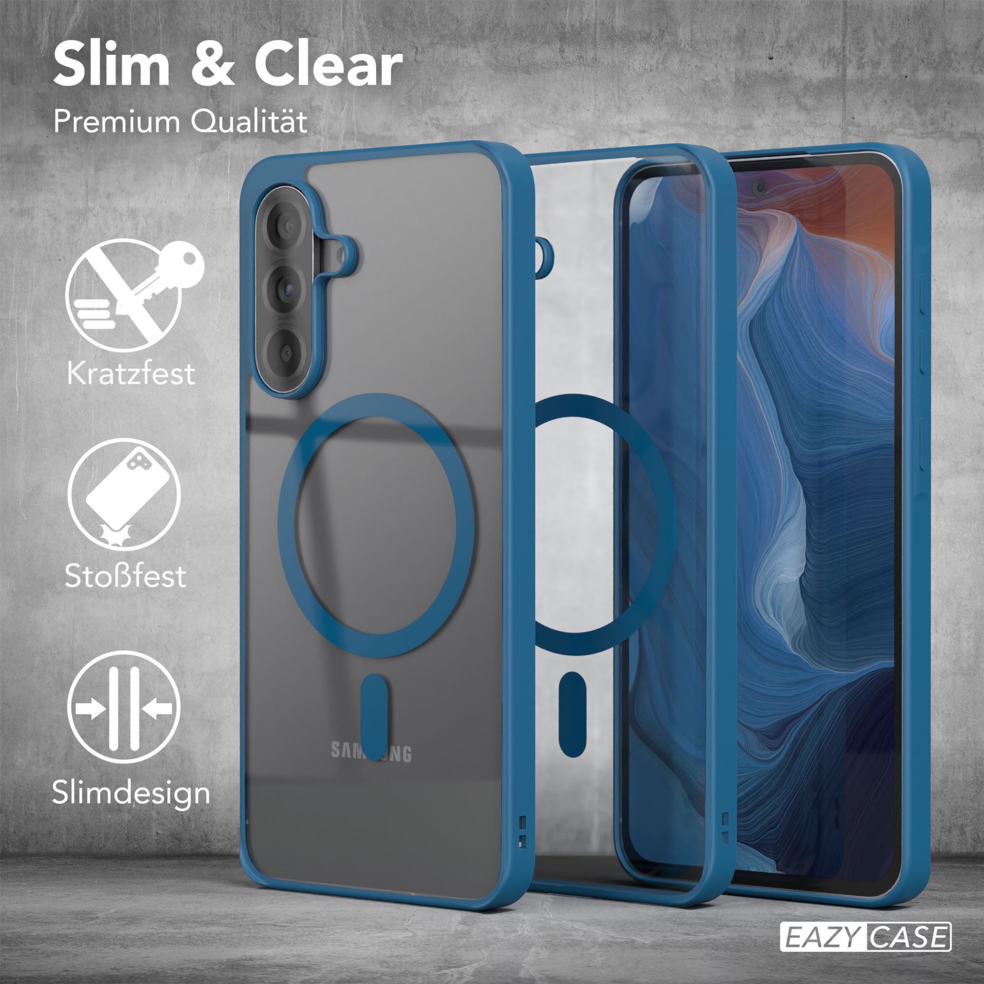 Galaxy A56 transparente Hülle mit MagSafe