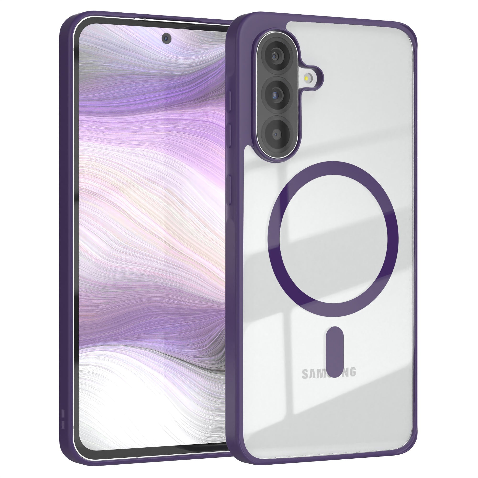 Galaxy A56 transparente Hülle mit MagSafe