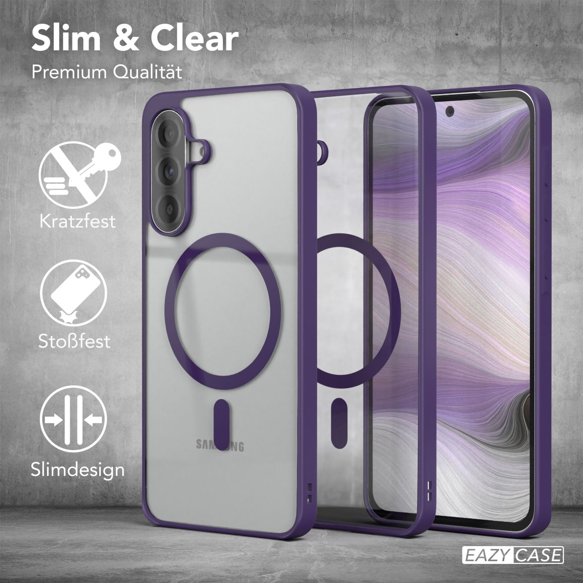 Galaxy A56 transparente Hülle mit MagSafe