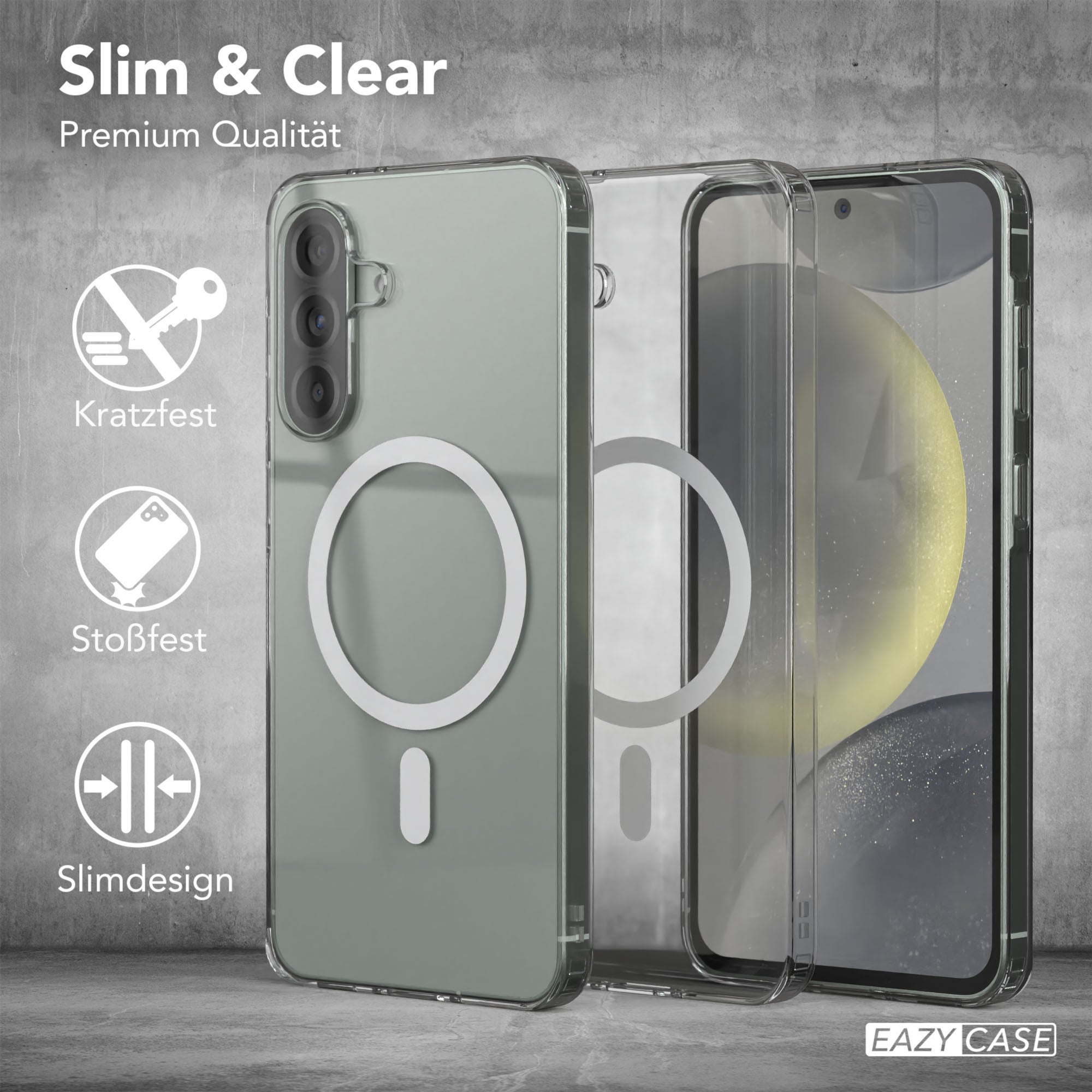 Galaxy A56 transparente Hülle mit MagSafe