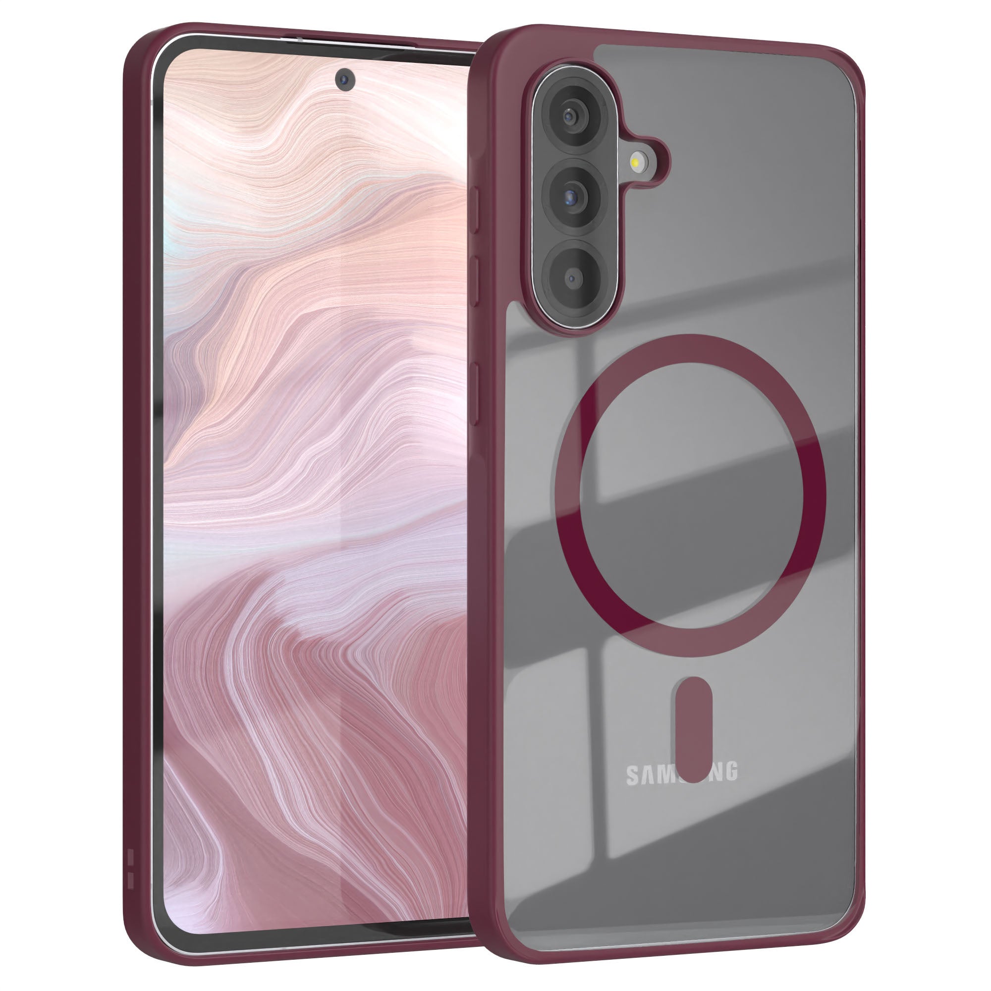 Galaxy A56 transparente Hülle mit MagSafe