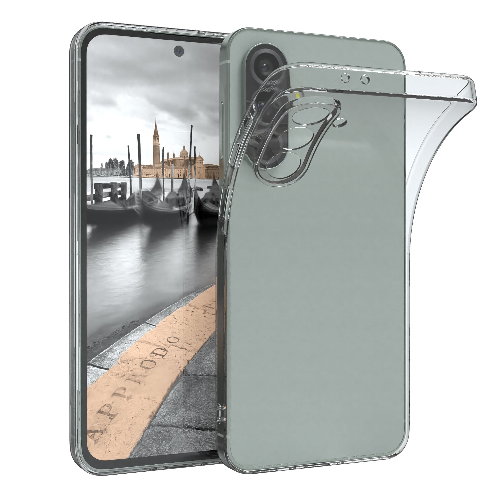 Galaxy A56 transparentes Slimcover