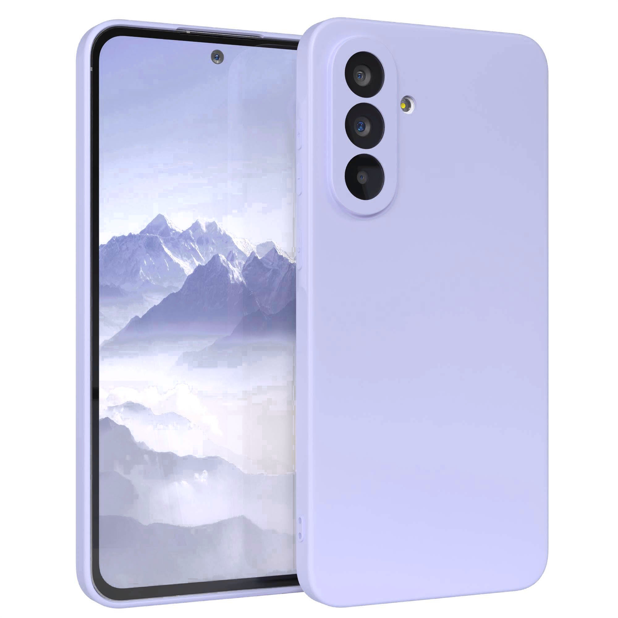 Samsung Galaxy A56 Silikonhülle mit Kameraschutz und Komfort-Buttons