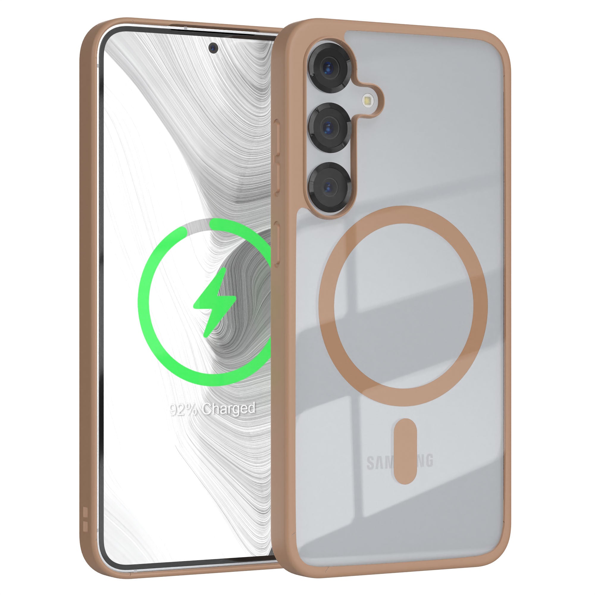 Galaxy S25 Plus transparente Hülle mit MagSafe