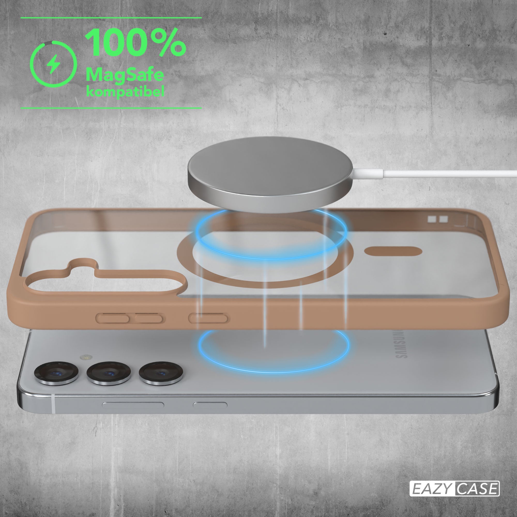 Galaxy S25 Plus transparente Hülle mit MagSafe