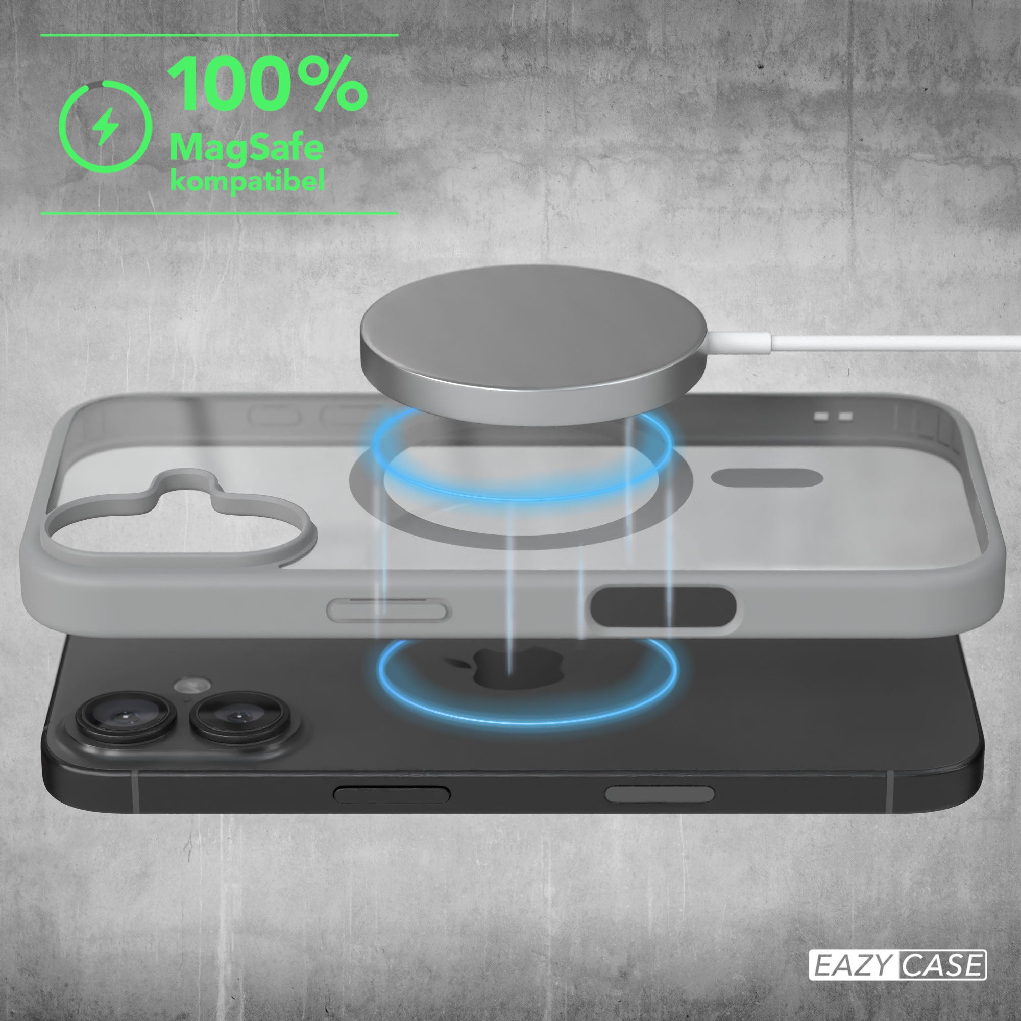 iPhone 16 transparente Hülle mit MagSafe