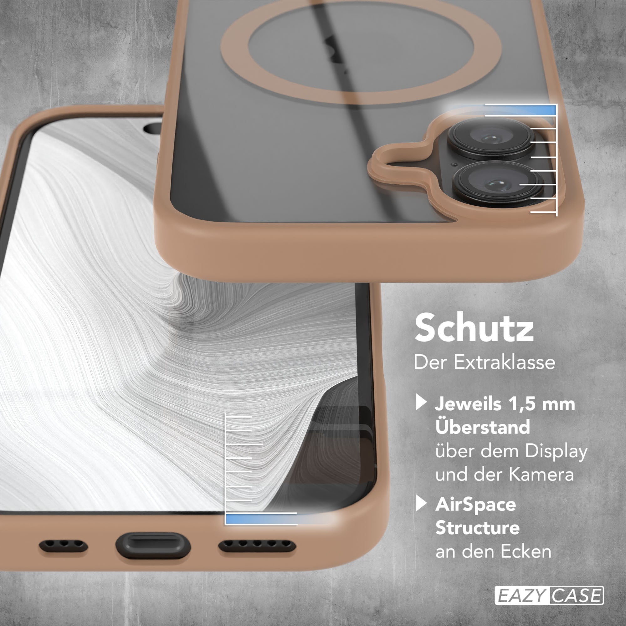 iPhone 16 transparente Hülle mit MagSafe