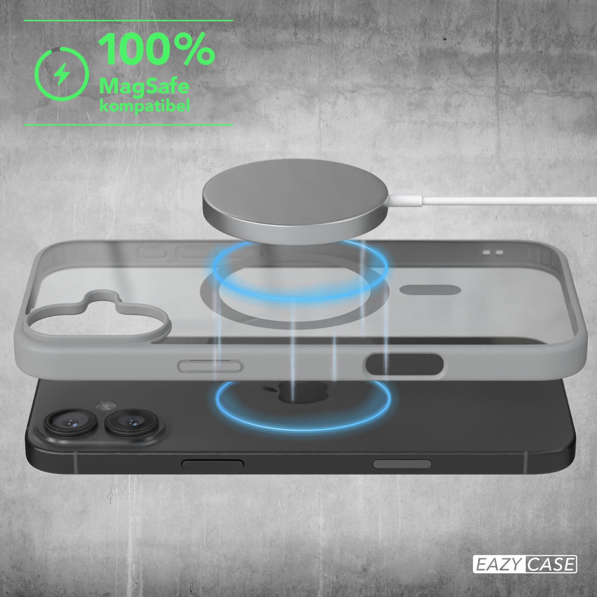iPhone 16 Plus transparente Hülle mit MagSafe
