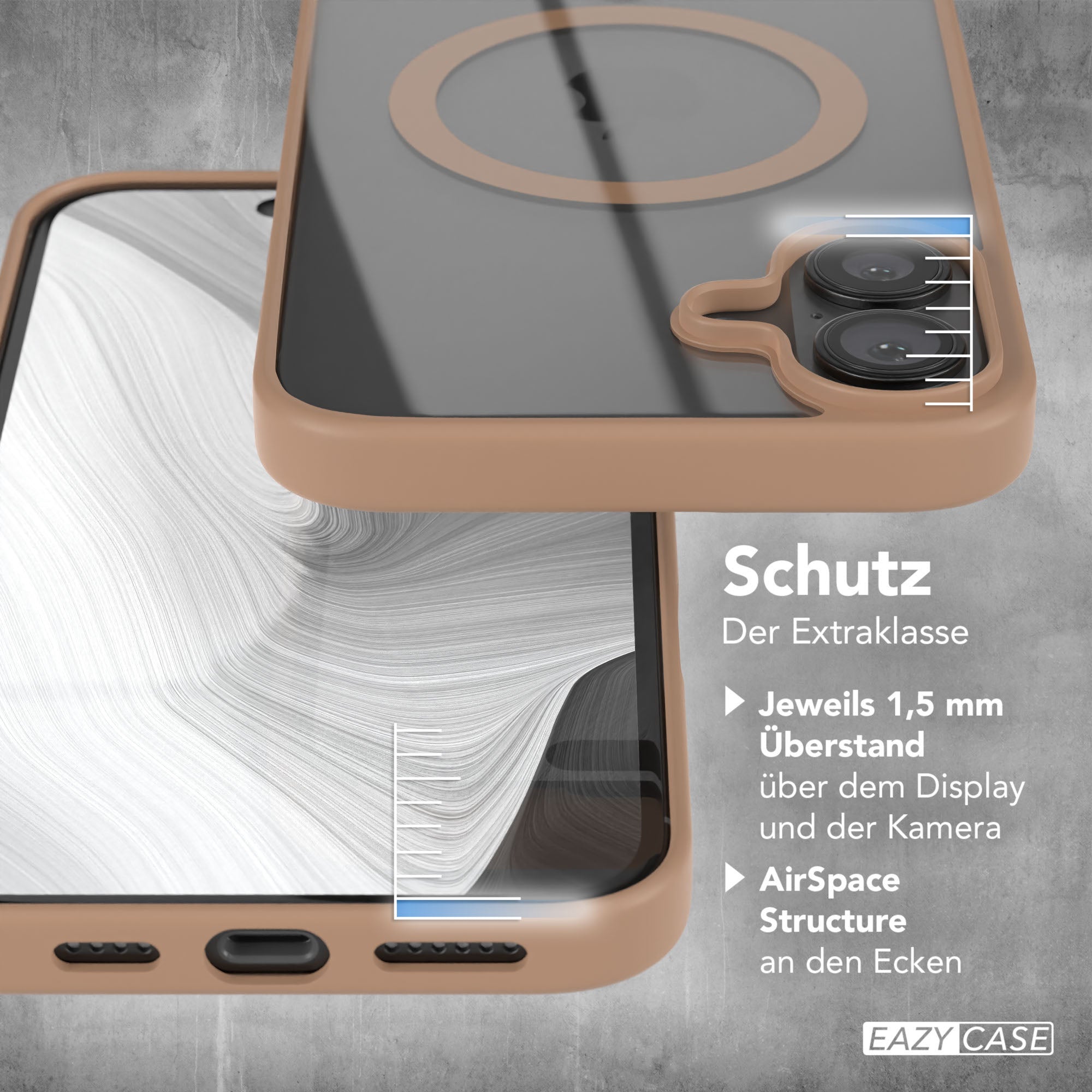 iPhone 16 Plus transparente Hülle mit MagSafe