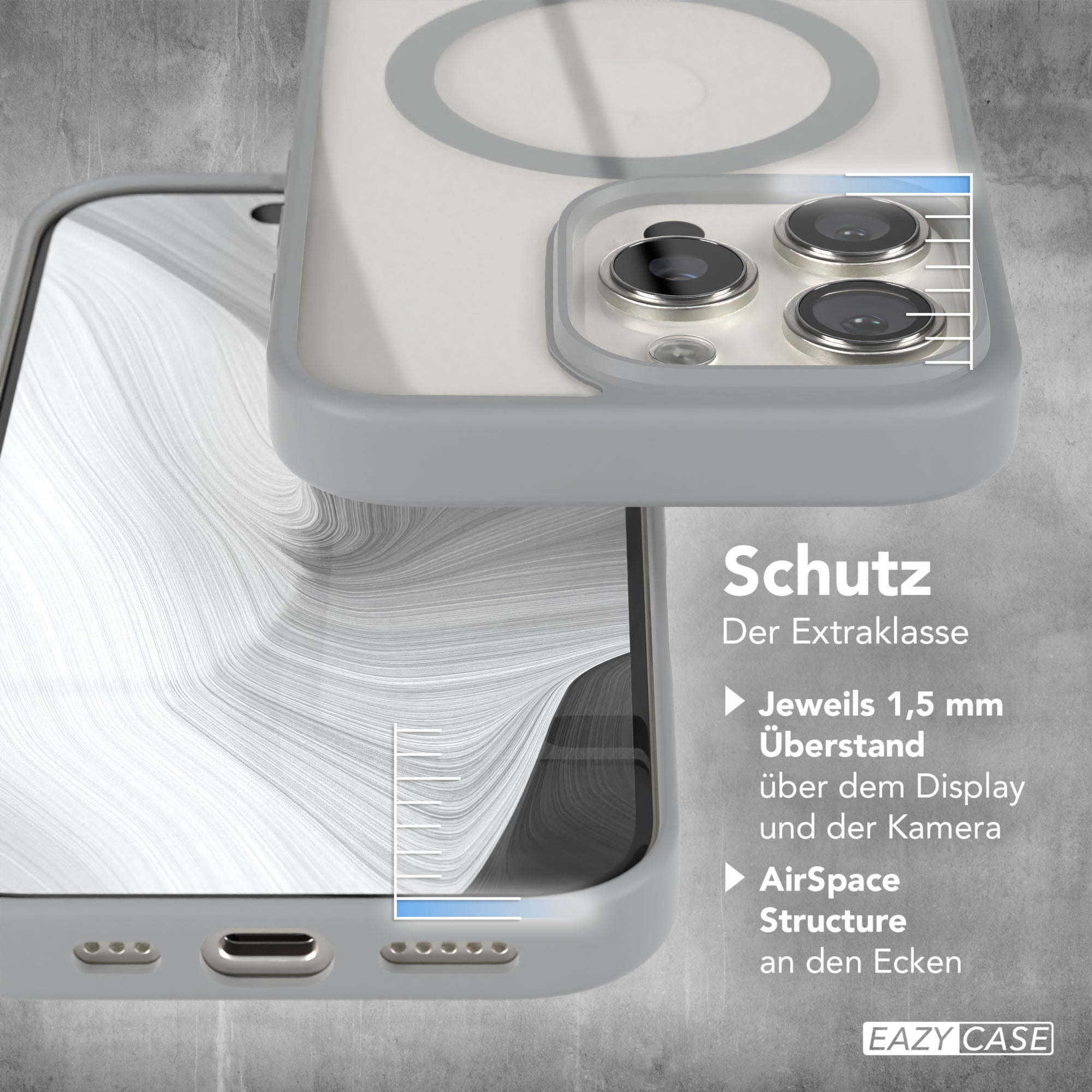 iPhone 16 Pro transparente Hülle mit MagSafe