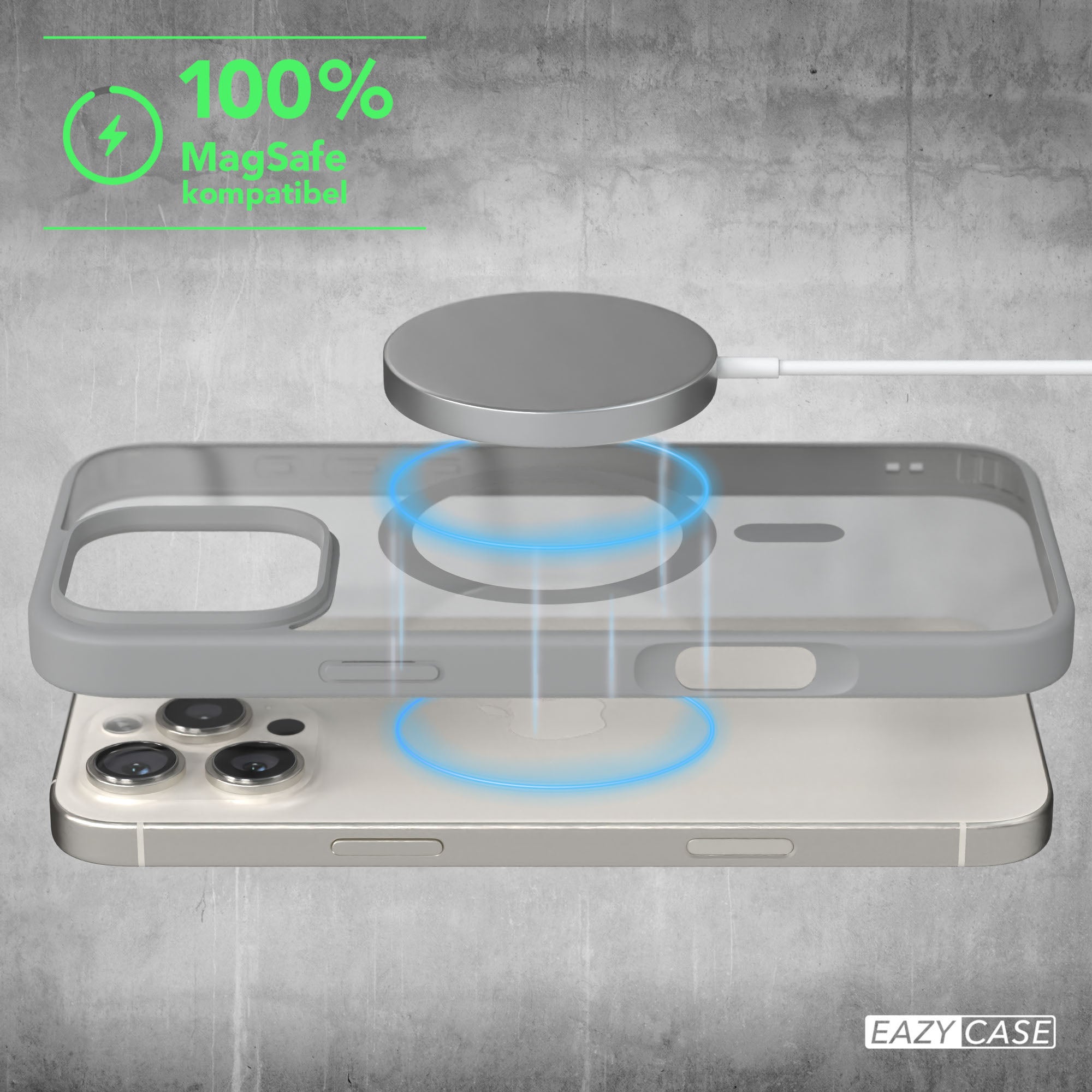 iPhone 16 Pro Max transparente Hülle mit MagSafe