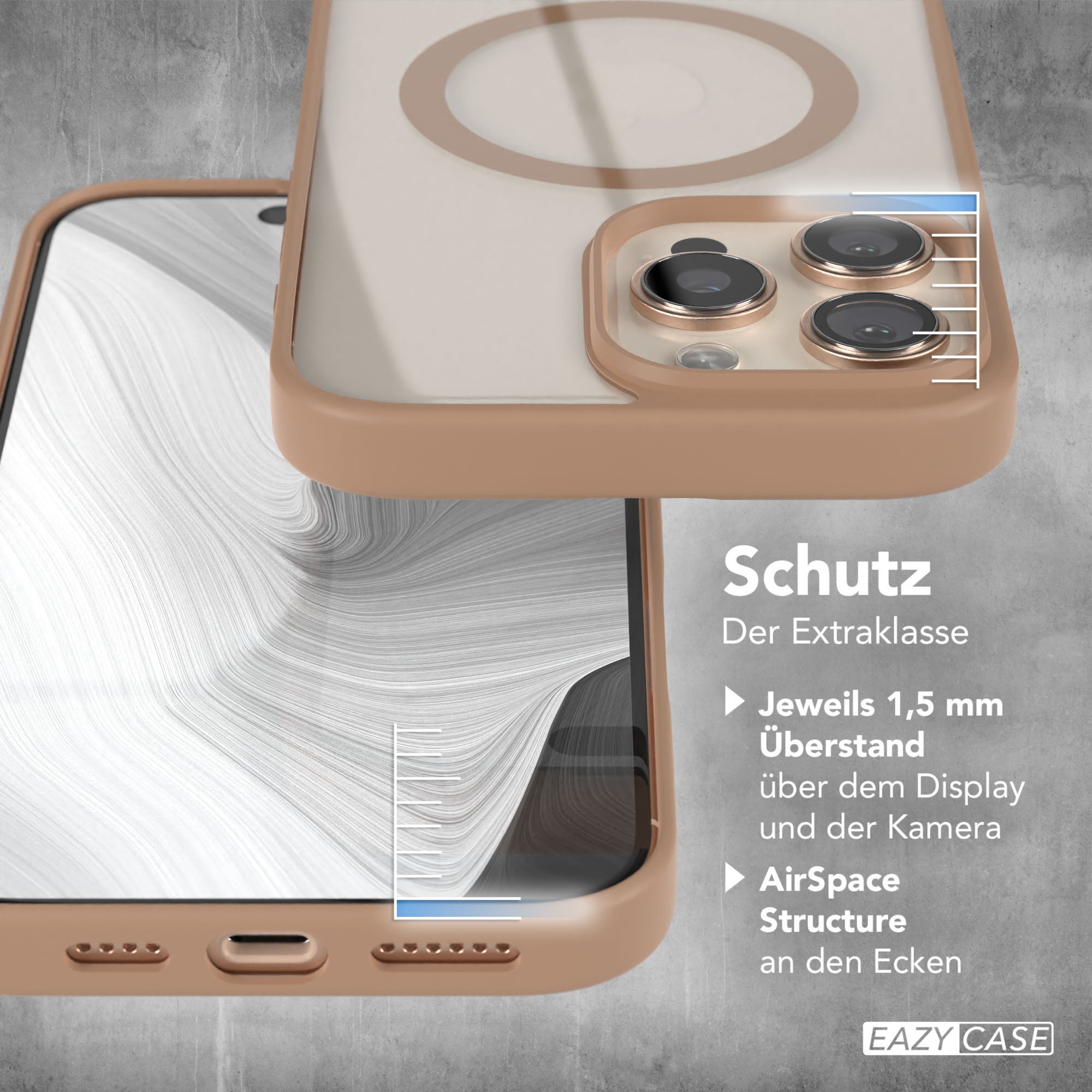 iPhone 16 Pro Max transparente Hülle mit MagSafe