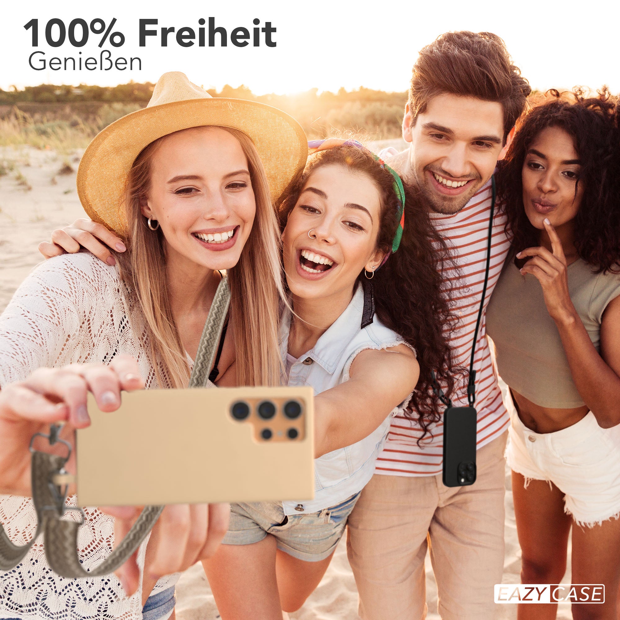 Samsung Galaxy S24 Ultra 2in1 Handykette mit abnehmbarer Kordel