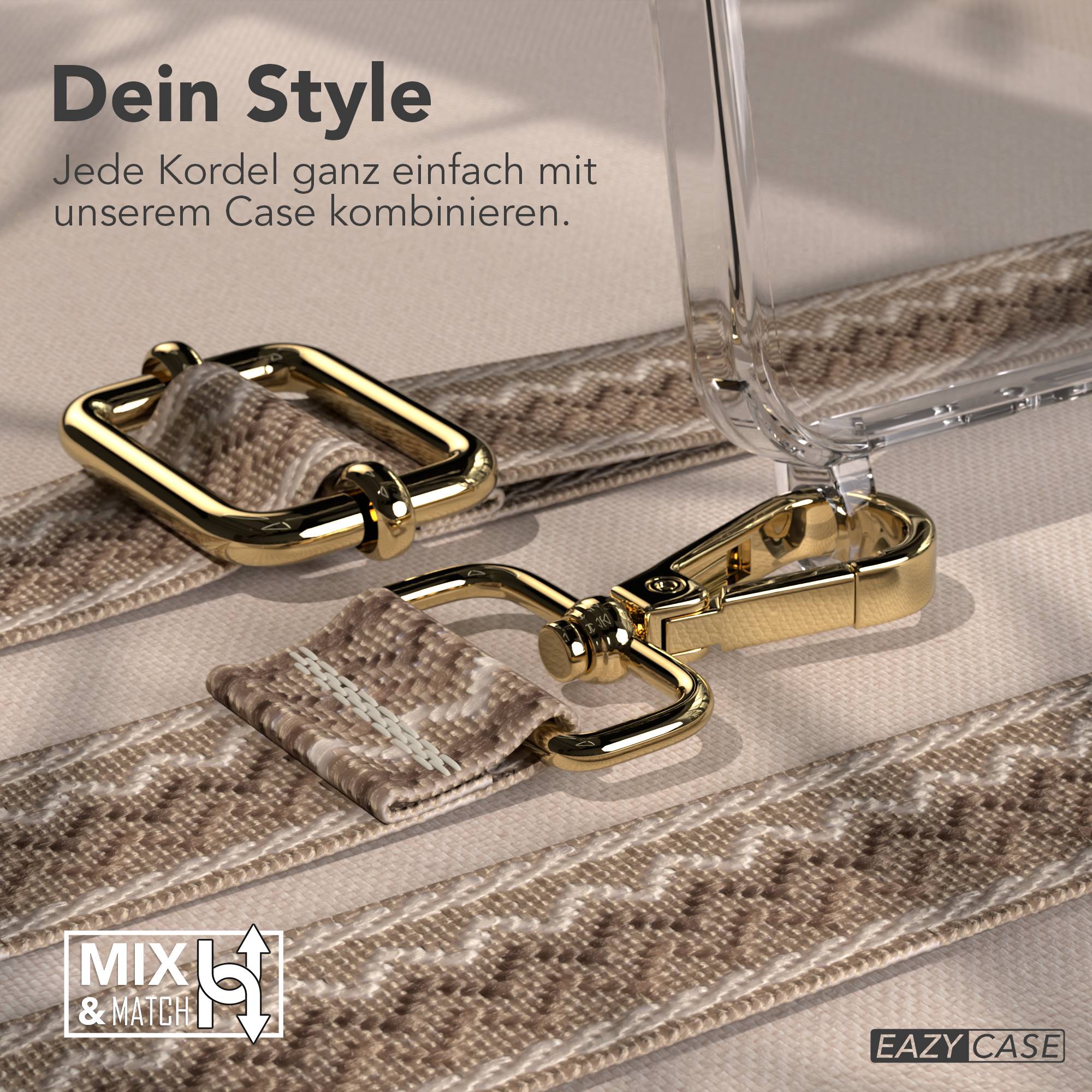Samsung Galaxy A56 Handykette mit Boho Band verstellbar