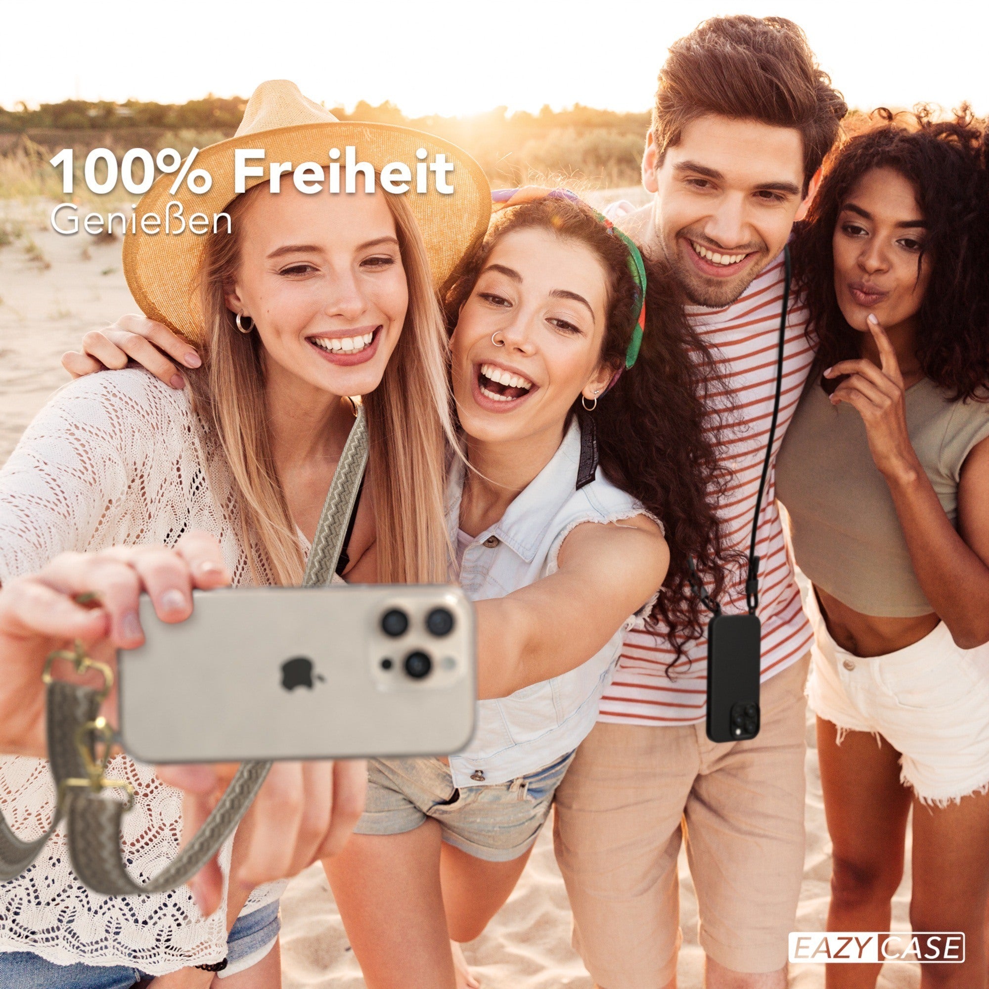 iPhone 16 Pro Hülle + Boho Band