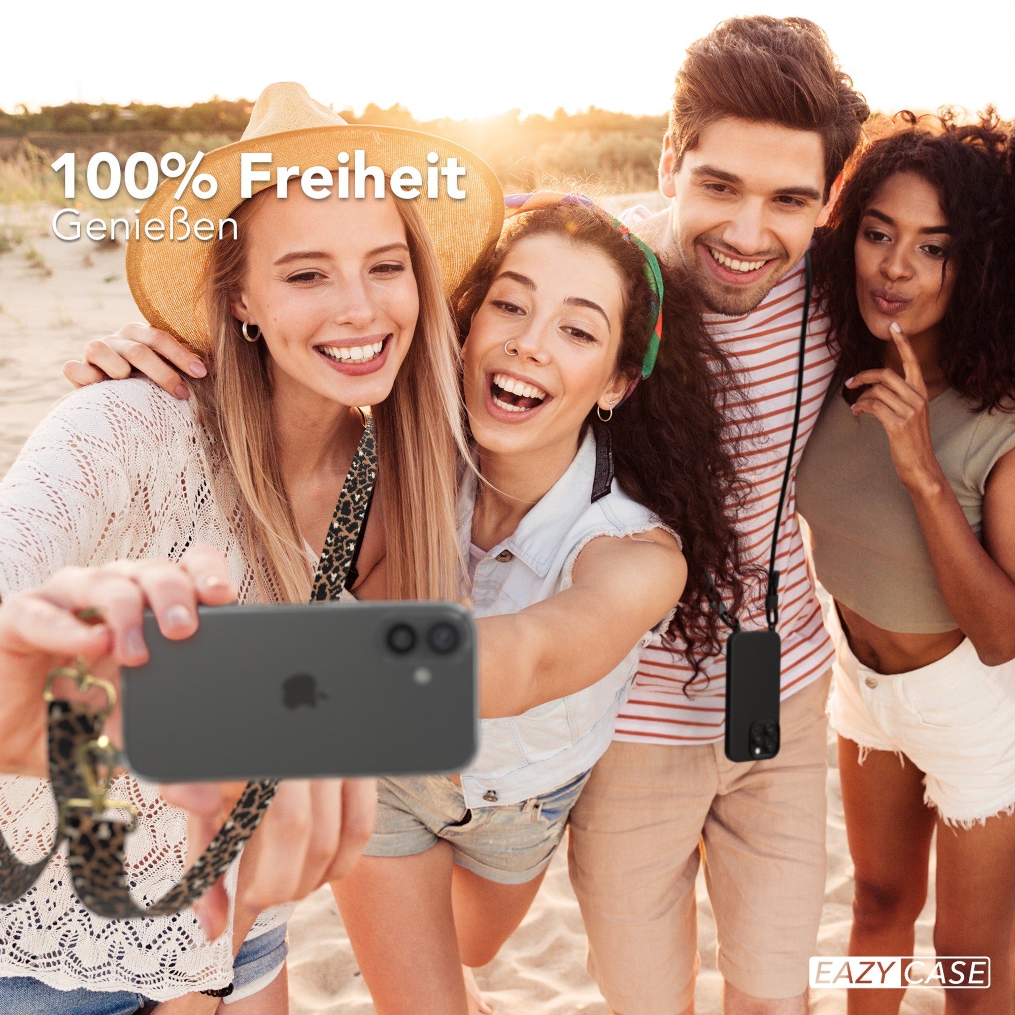 iPhone 16 Hülle + Boho Band