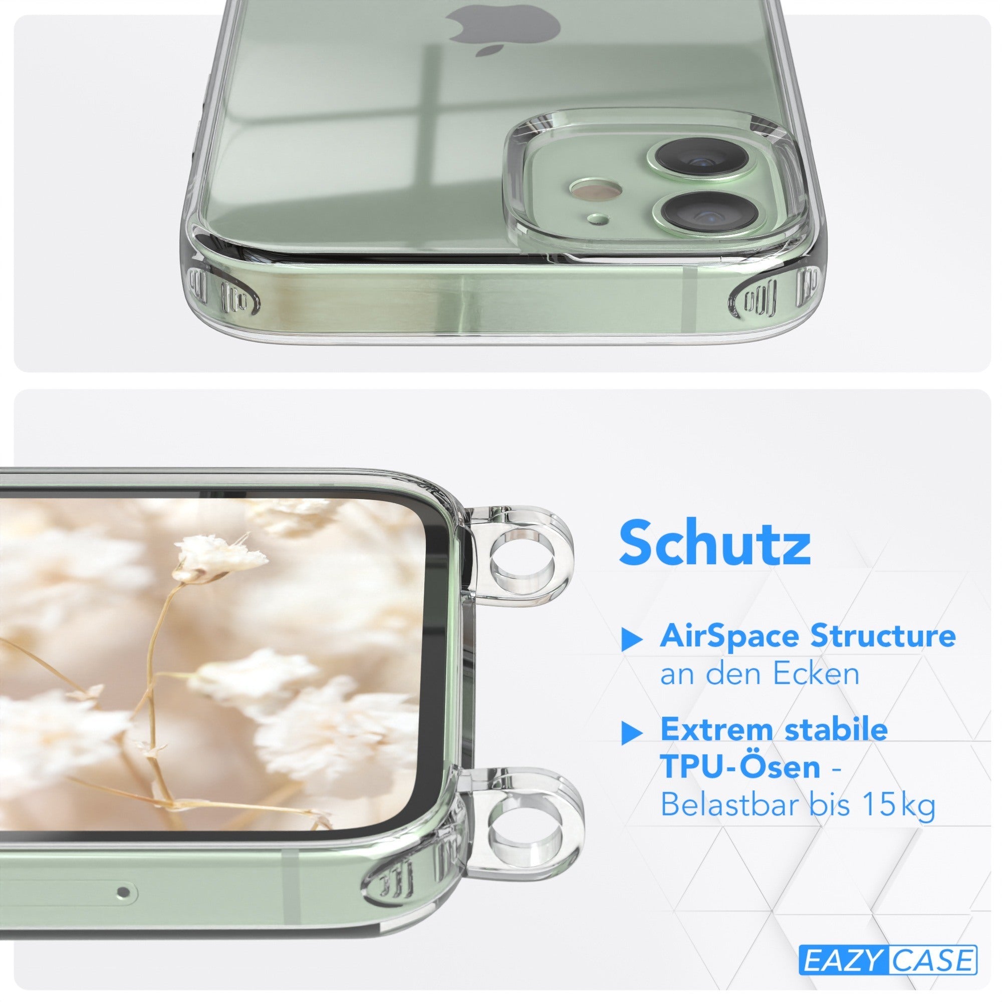 iPhone 12 Mini Hülle + Boho Band