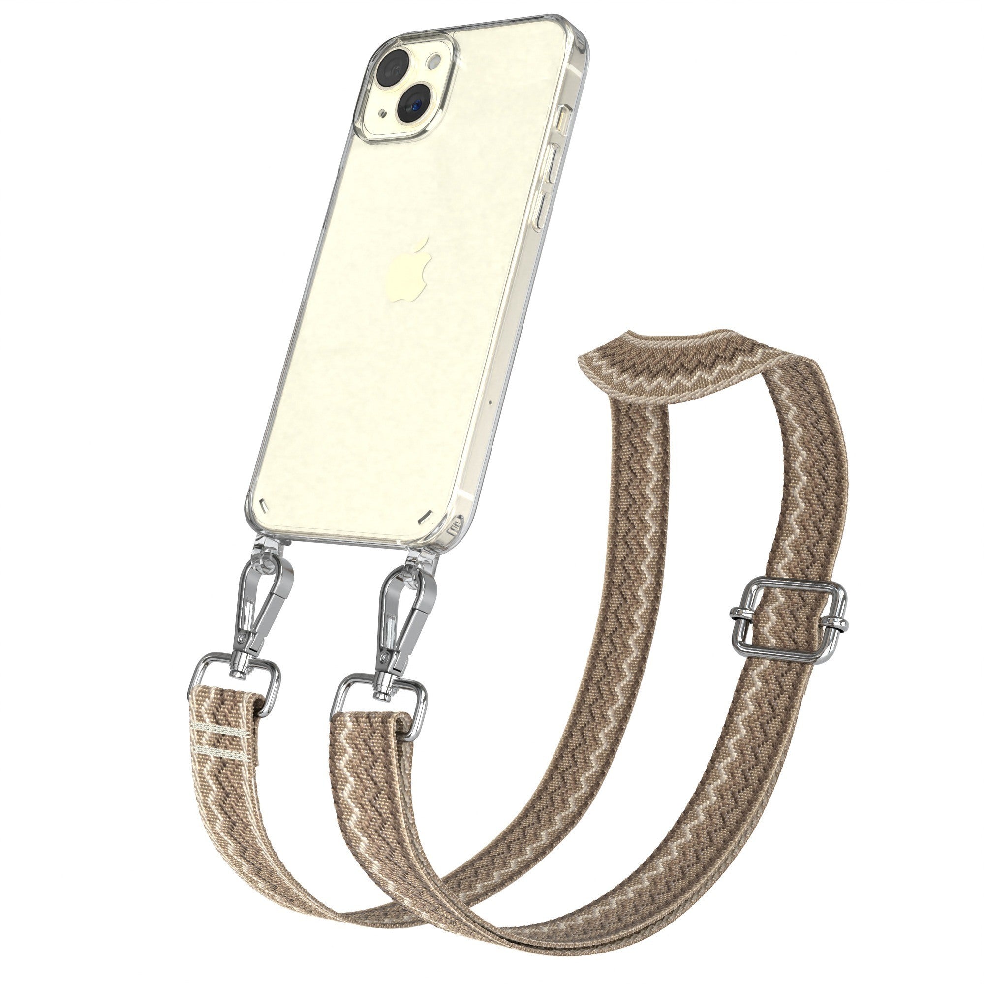 iPhone 15 Plus Handykette mit Boho Band von EAZY CASE