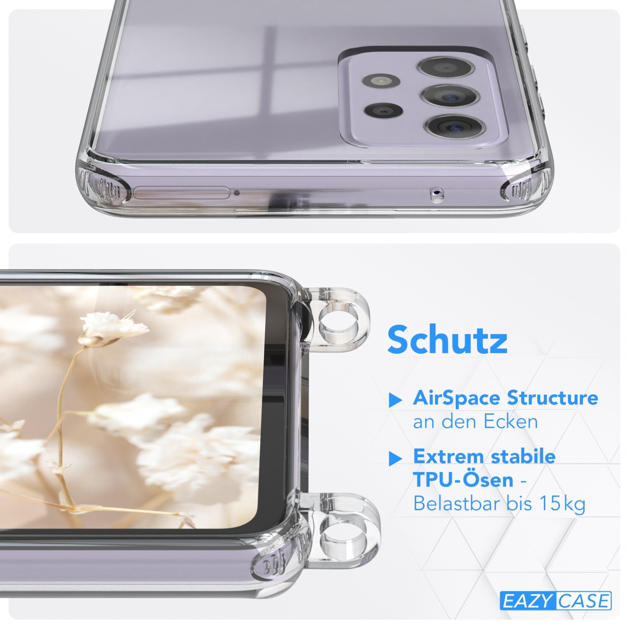 Galaxy A52 / A52 5G / A52s 5G Hülle + Boho Band