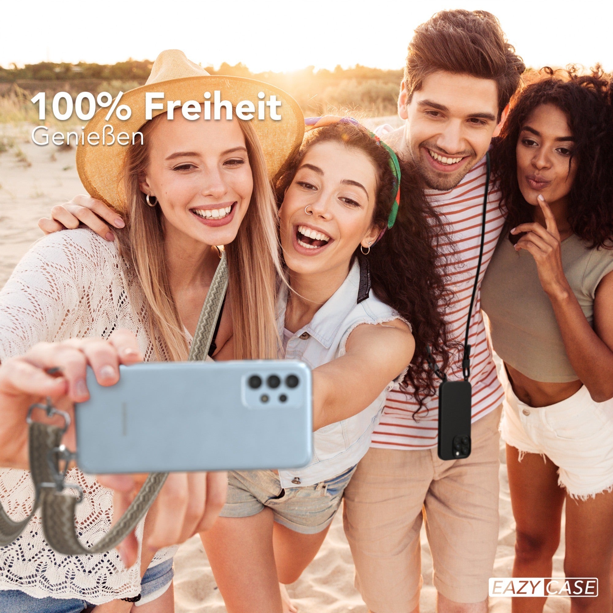 Galaxy A13 4G Hülle + Boho Band