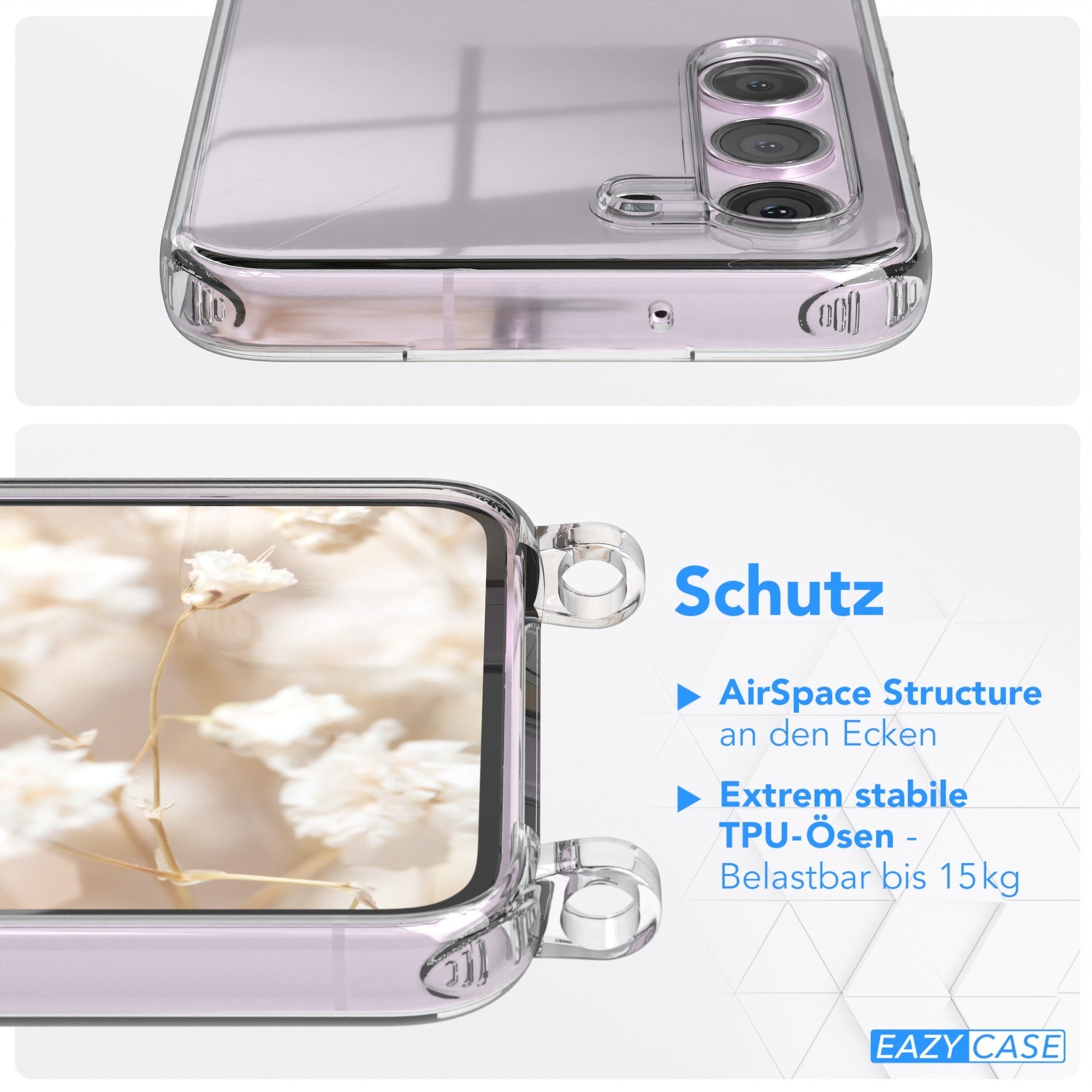 Galaxy S23 Hülle + Boho Band