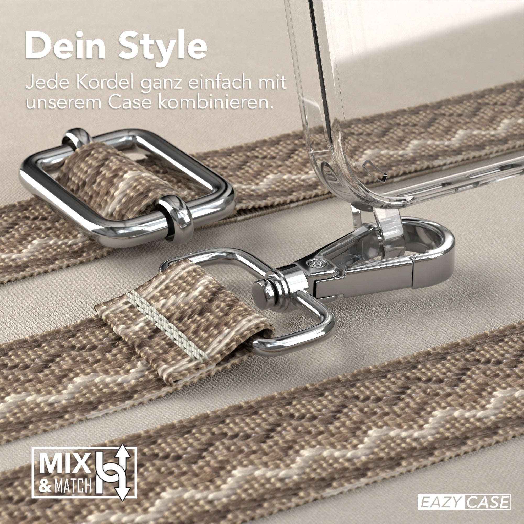 iPhone 16 Hülle + Boho Band