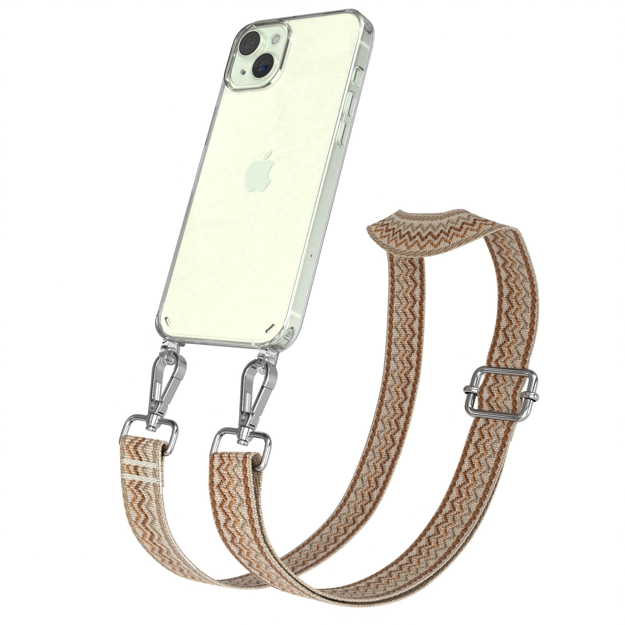 iPhone 15 Plus Handykette mit Boho Band von EAZY CASE