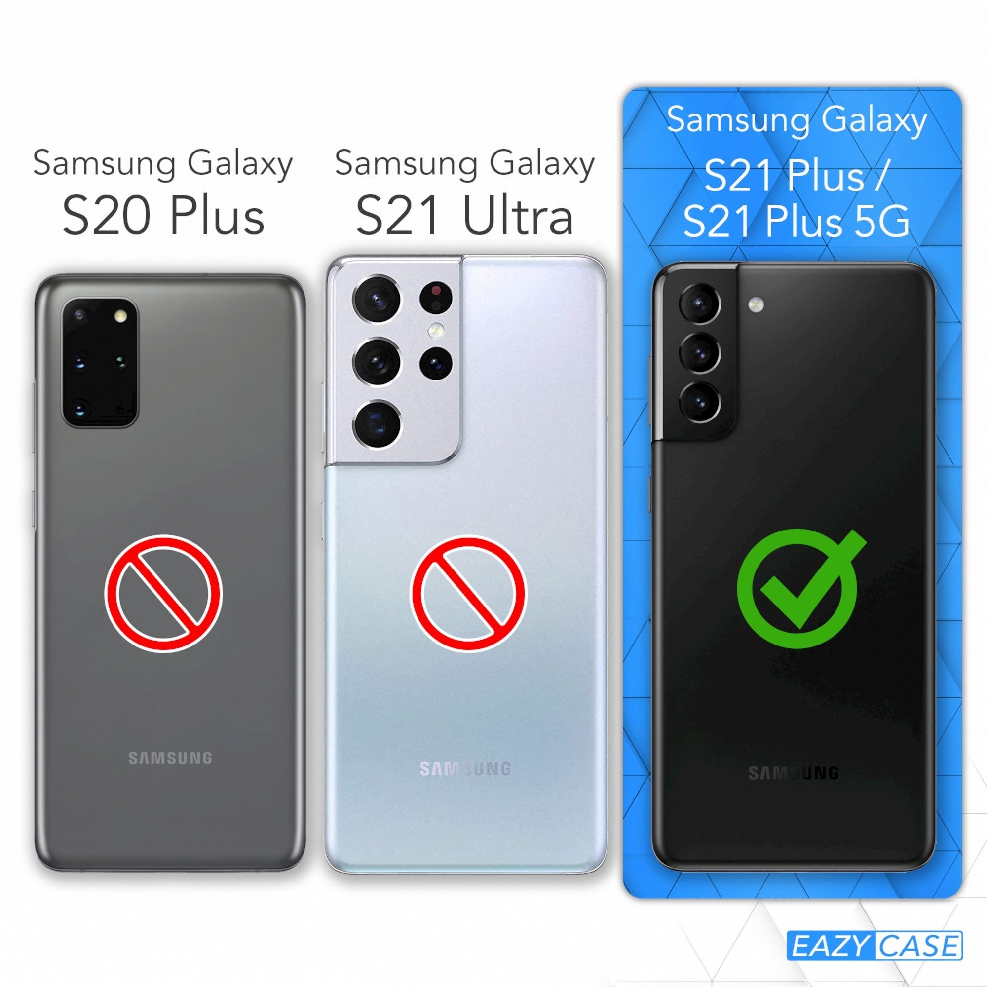 Galaxy S21 Plus 5G Hülle + Boho Band