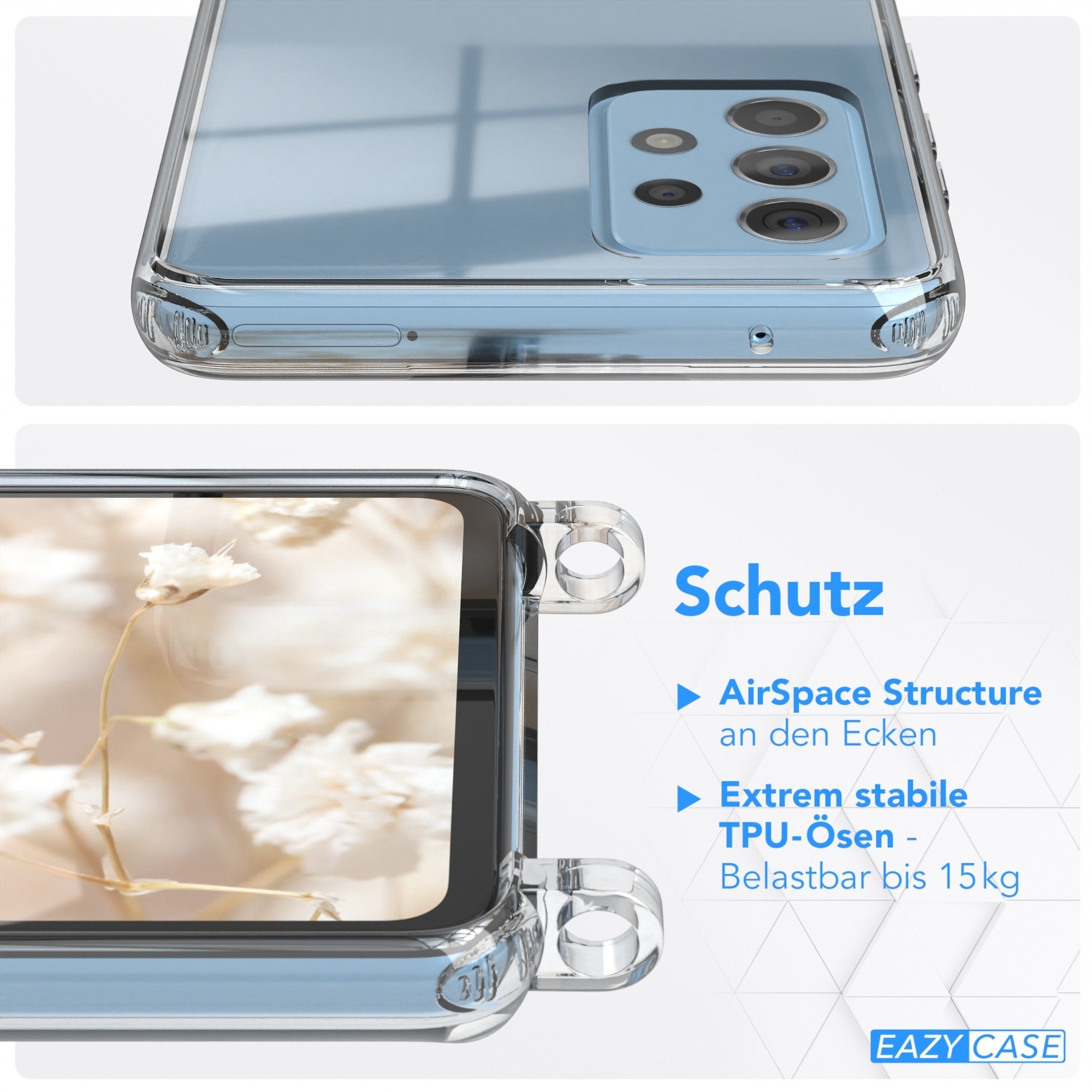 Galaxy A52 / A52 5G / A52s 5G Hülle + Boho Band