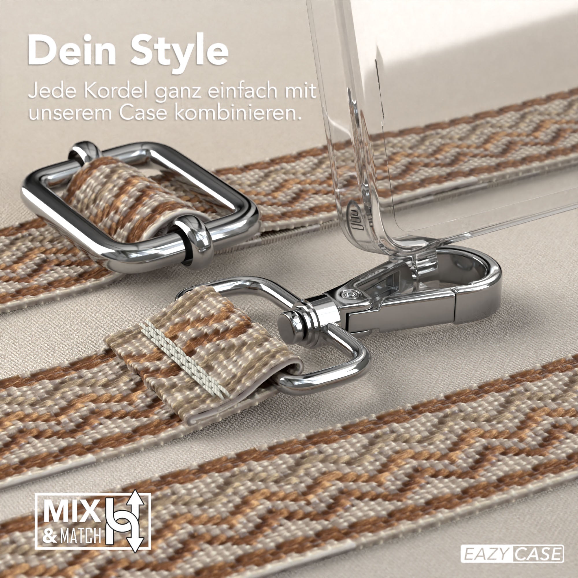 Samsung Galaxy S25 Ultra Handykette mit Boho Band zum Umhängen