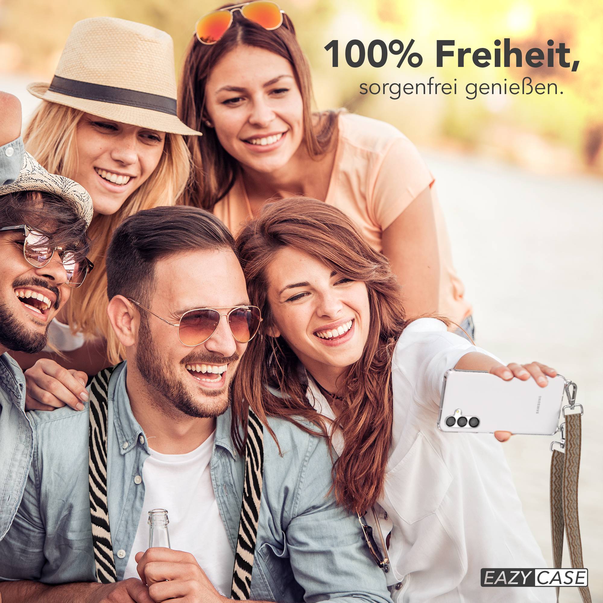 Galaxy A-6 Serie Hülle + Boho Band Tiermuster