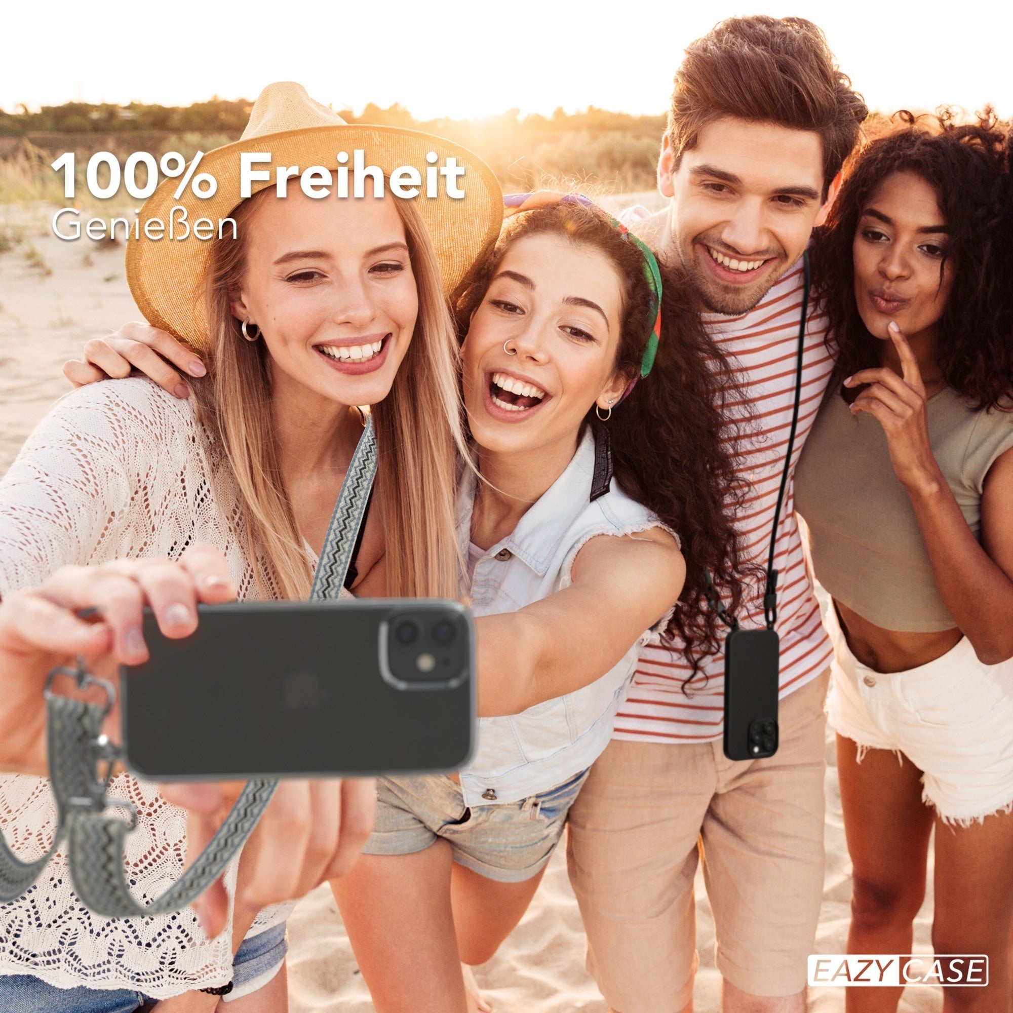 iPhone 12 Mini Hülle + Boho Band