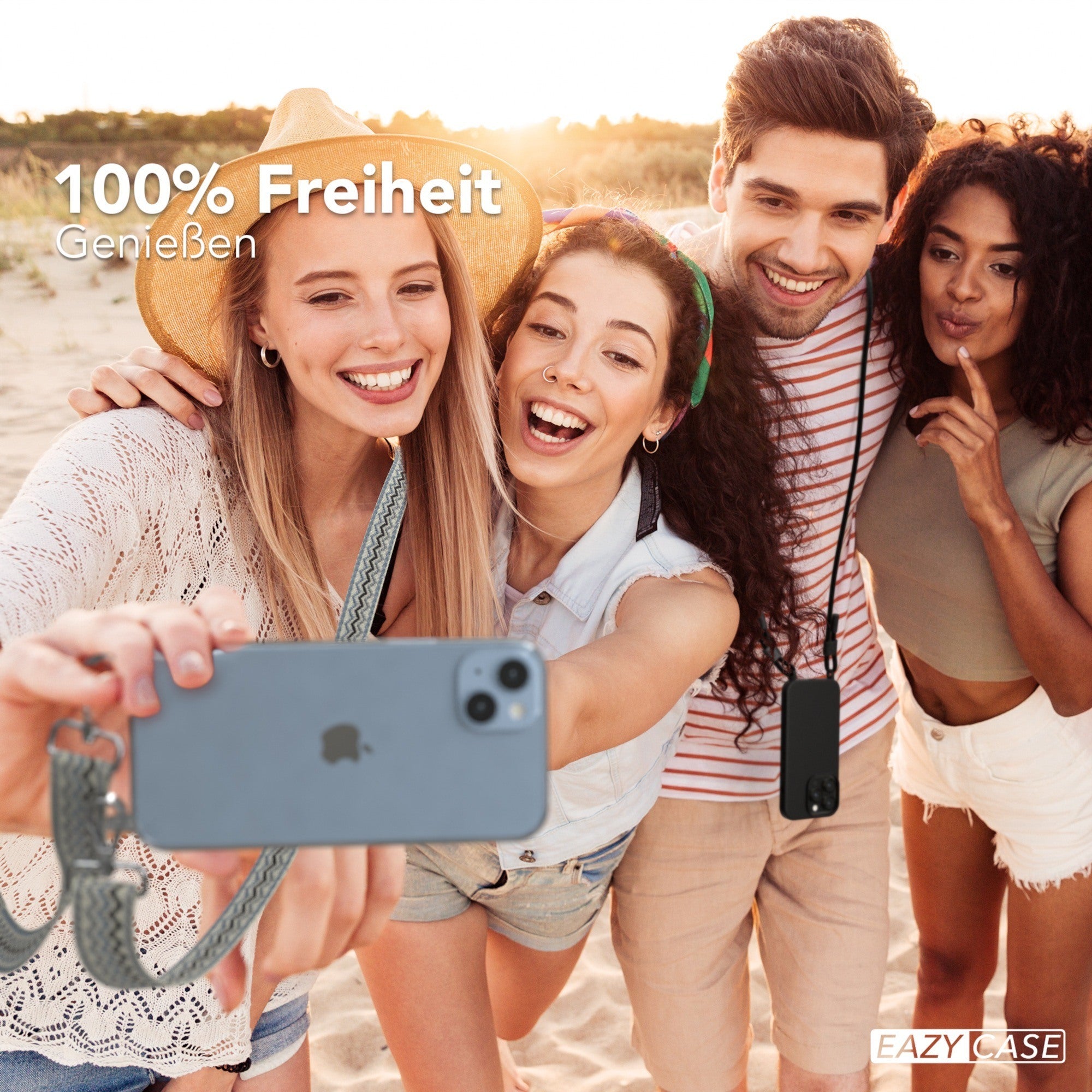 iPhone 14 Plus Hülle + Boho Band