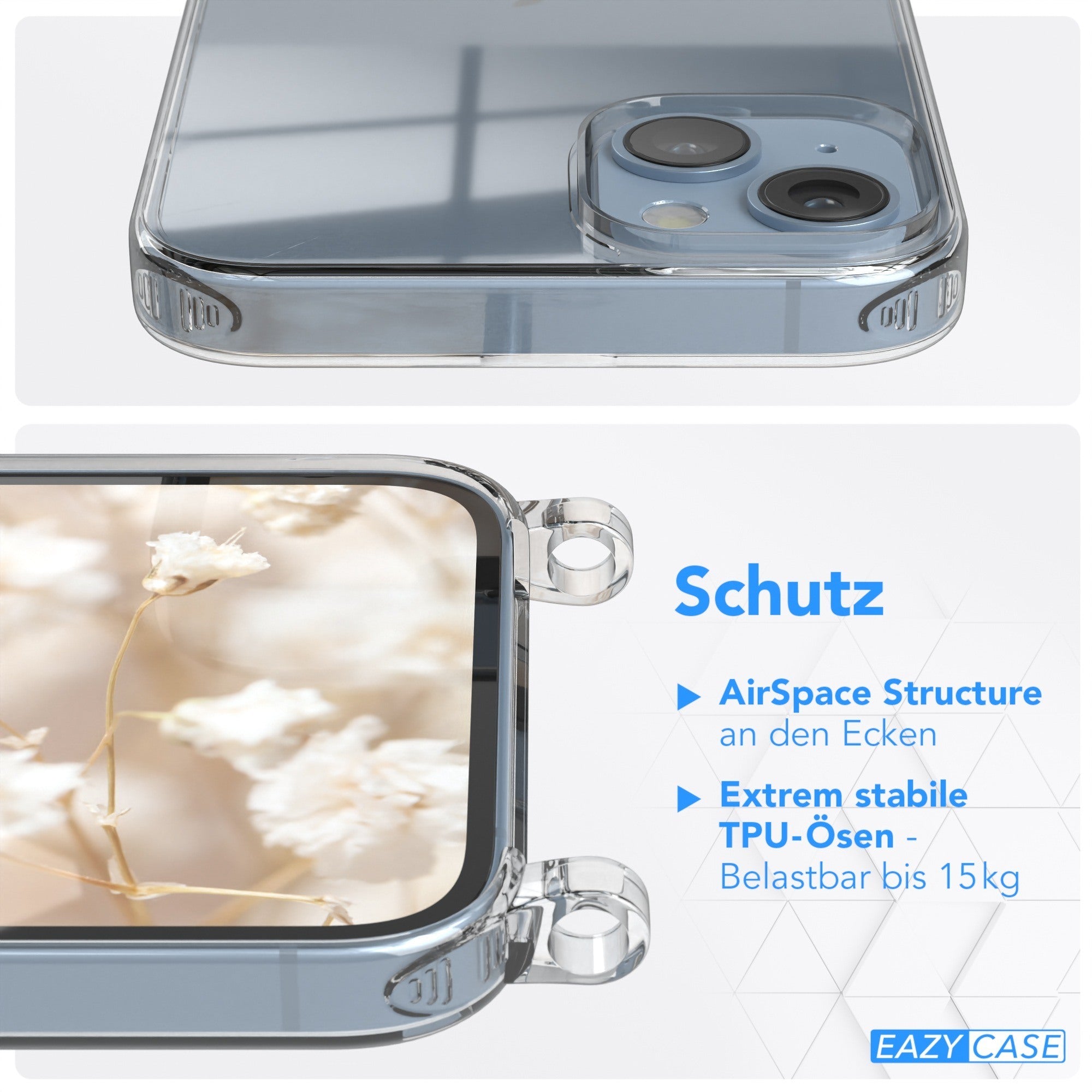 iPhone 14 Plus Hülle + Boho Band