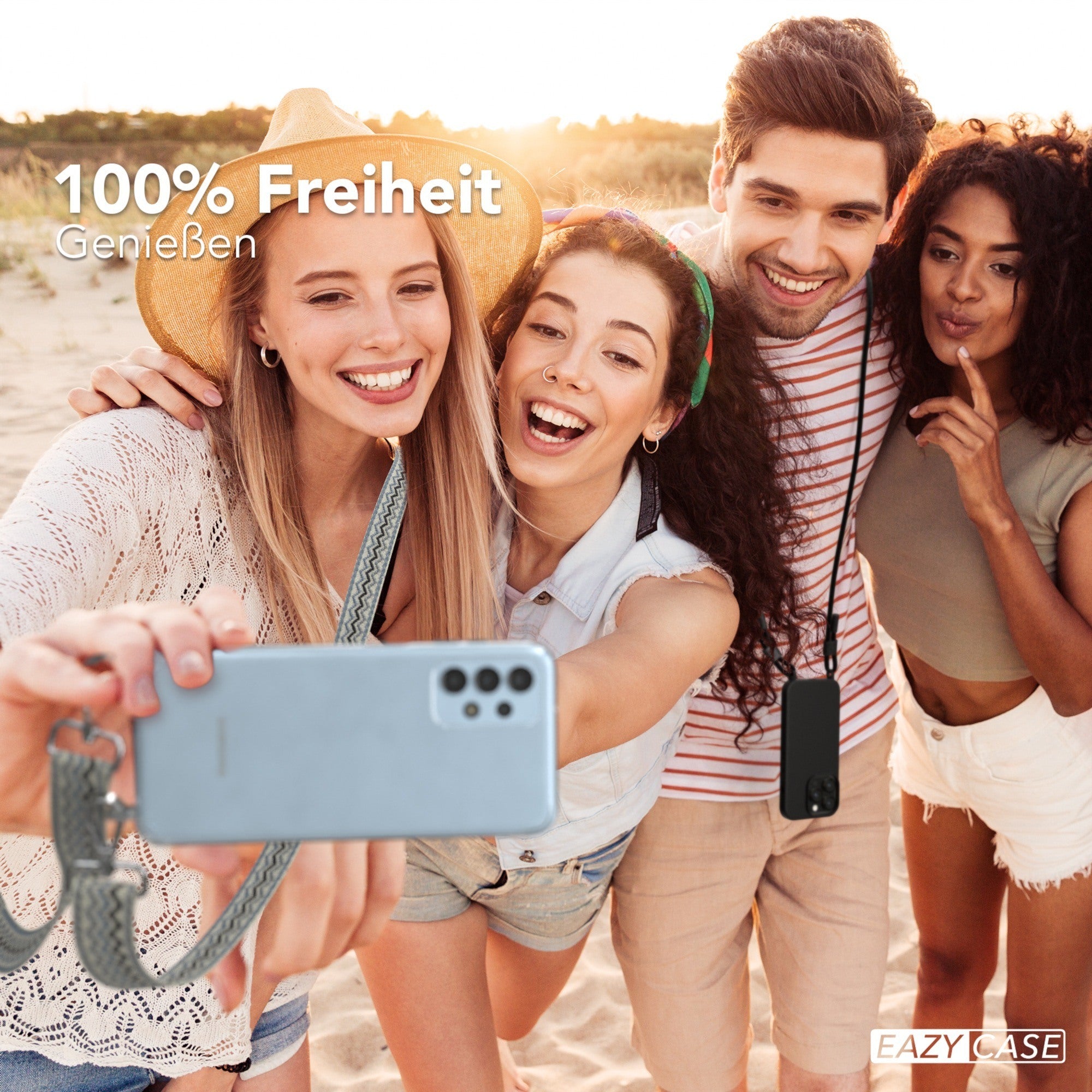 Galaxy A13 4G Hülle + Boho Band