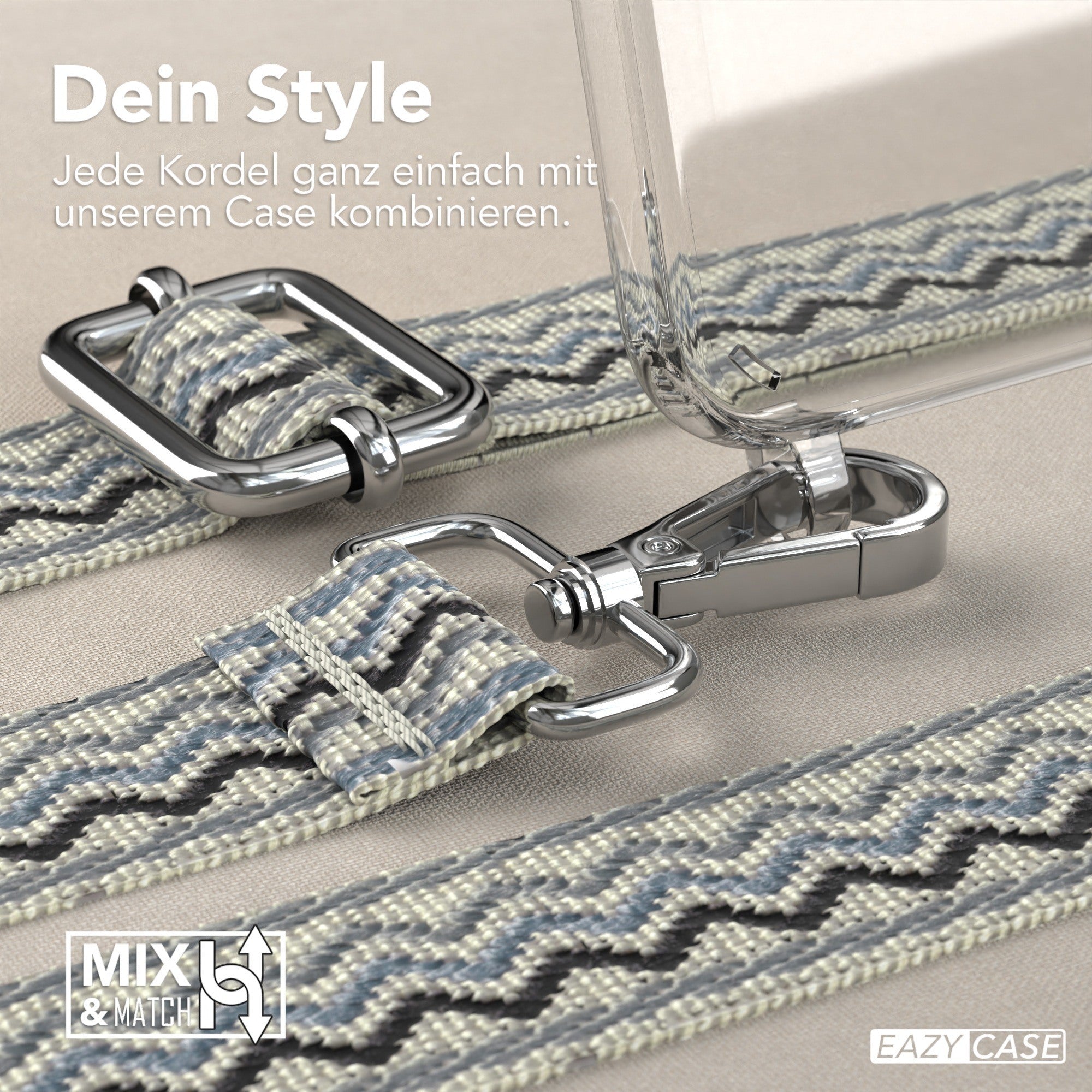 Galaxy S23 Plus Hülle + Boho Band