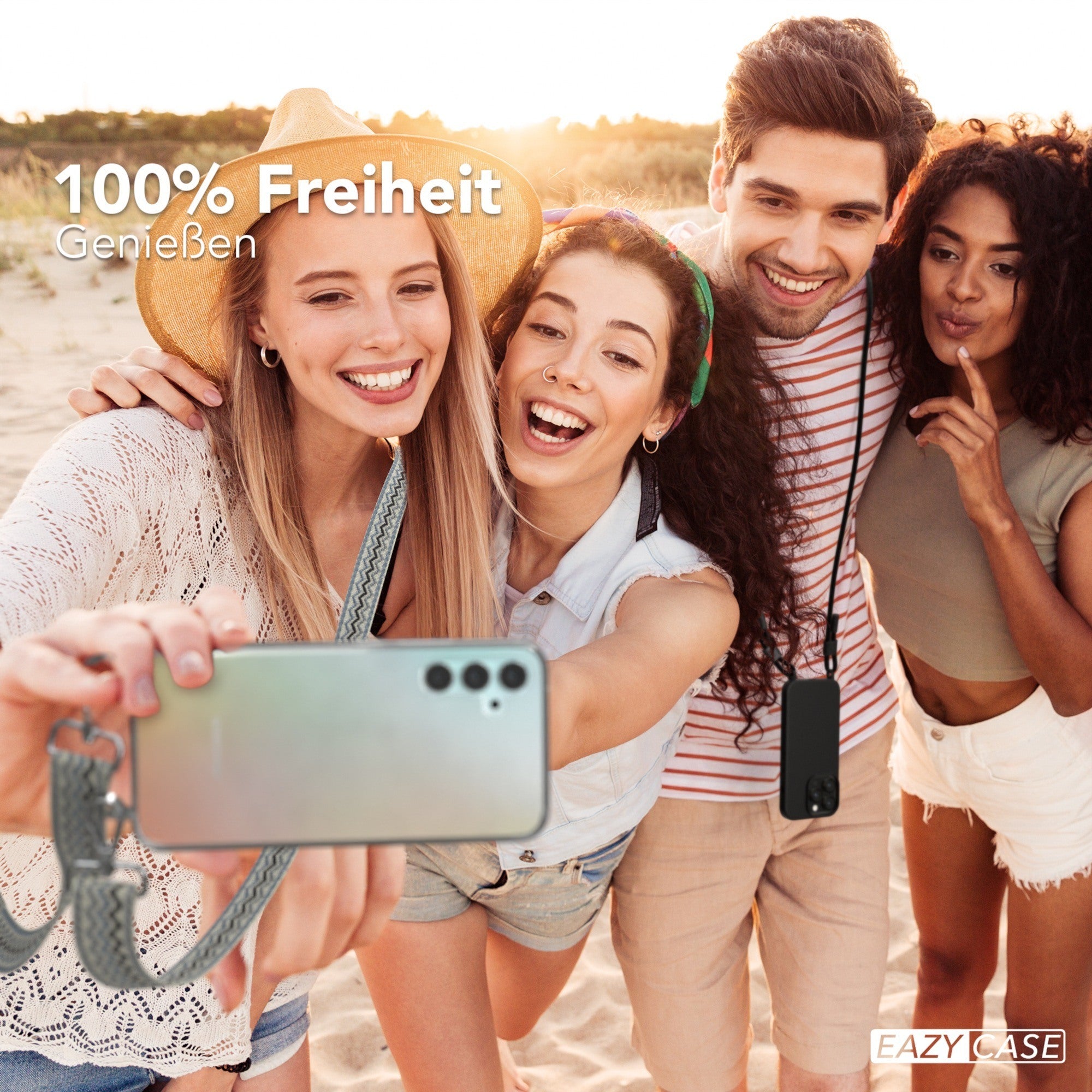 Galaxy A34 Hülle + Boho Band