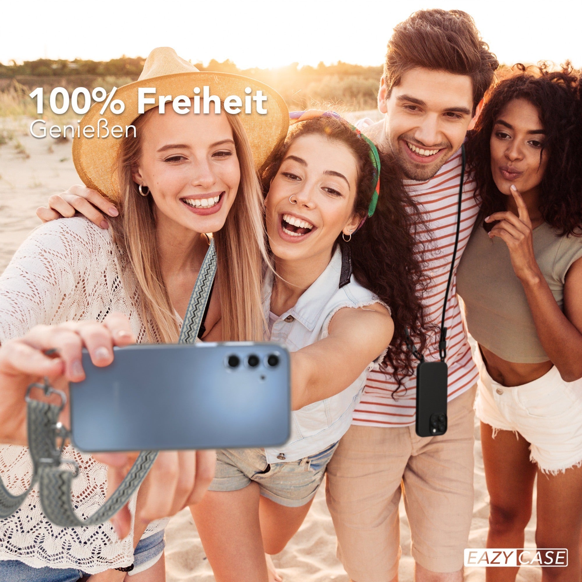 Galaxy A15 Hülle + Boho Band