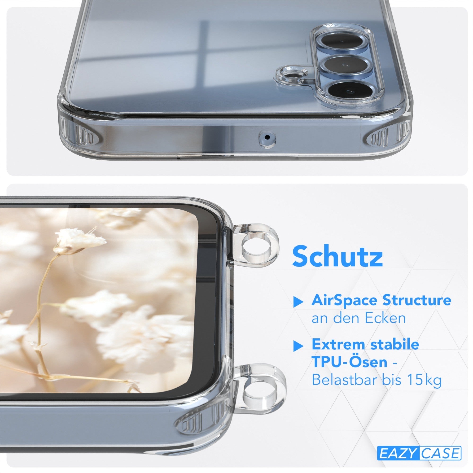 Galaxy A15 Hülle + Boho Band