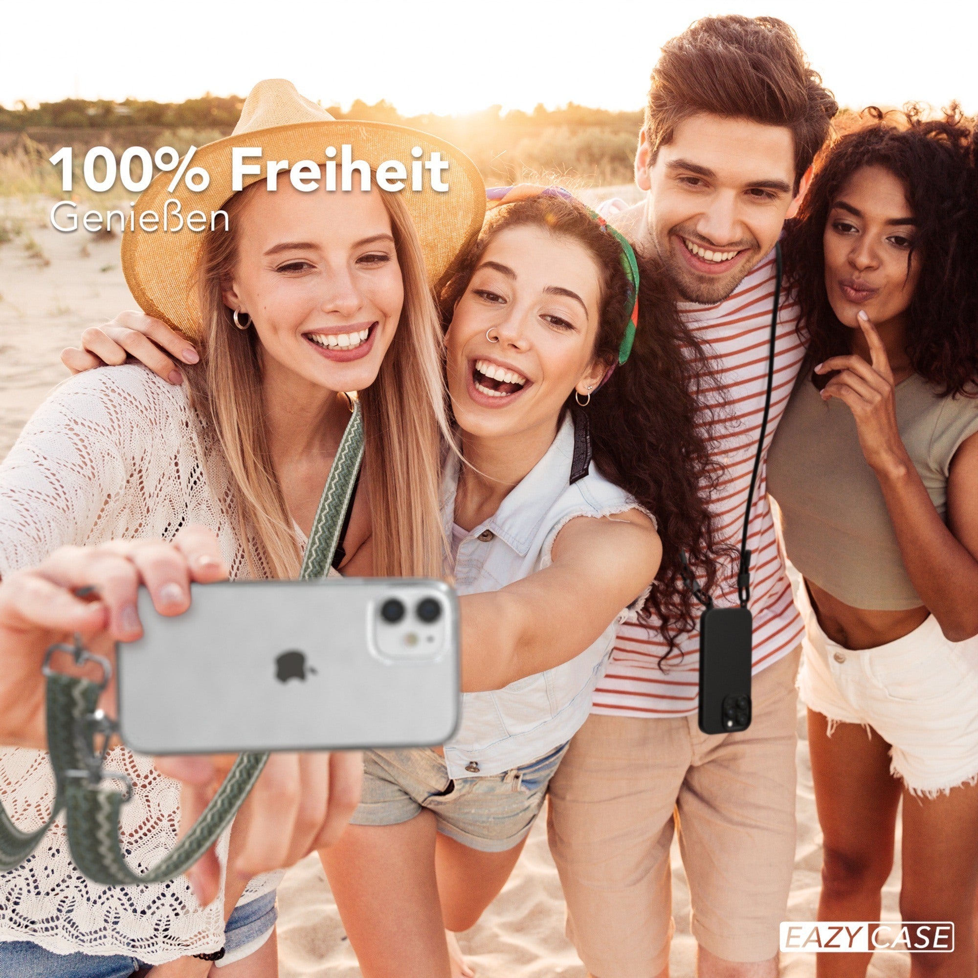 iPhone 12 Mini Hülle + Boho Band