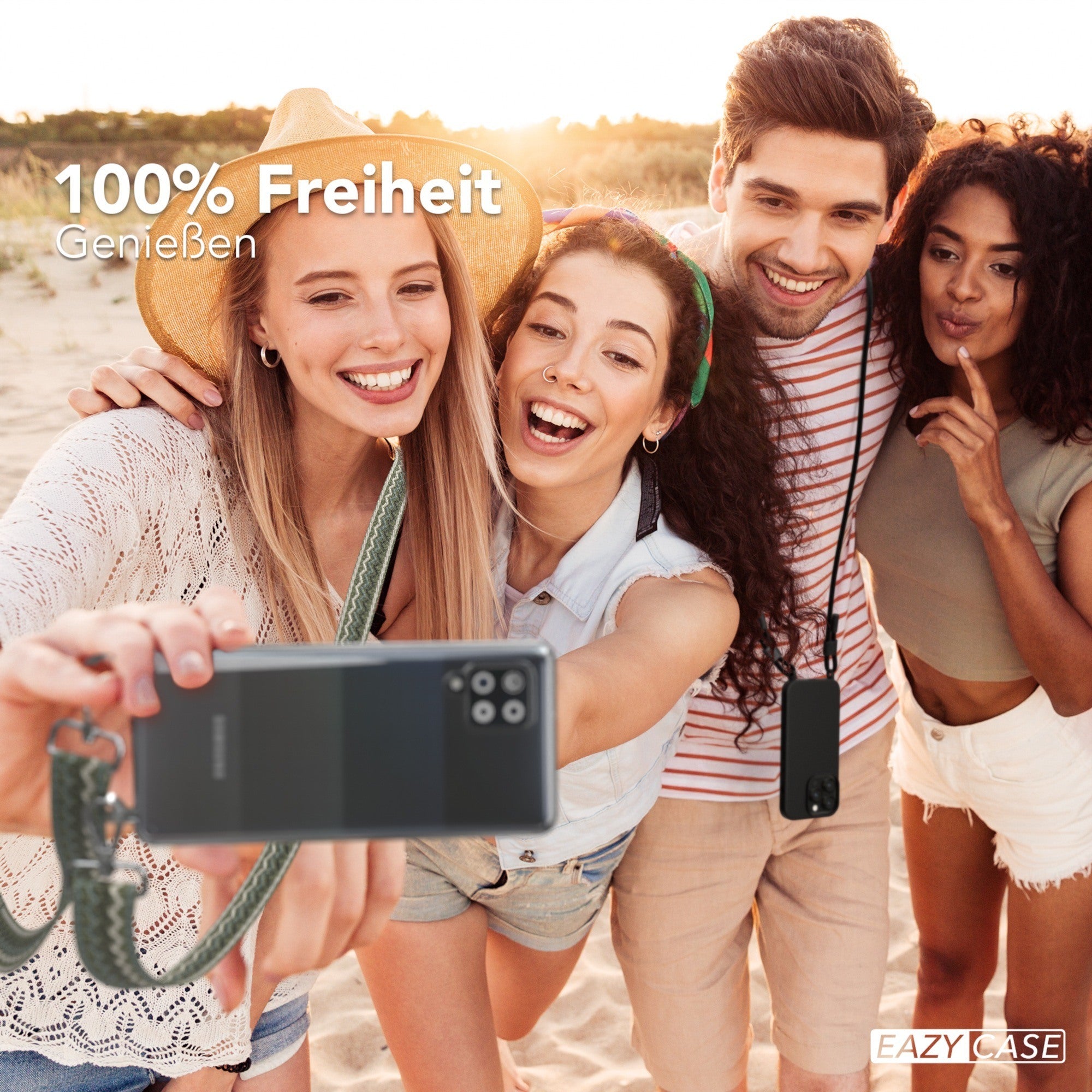 Galaxy A42 5G Hülle + Boho Band