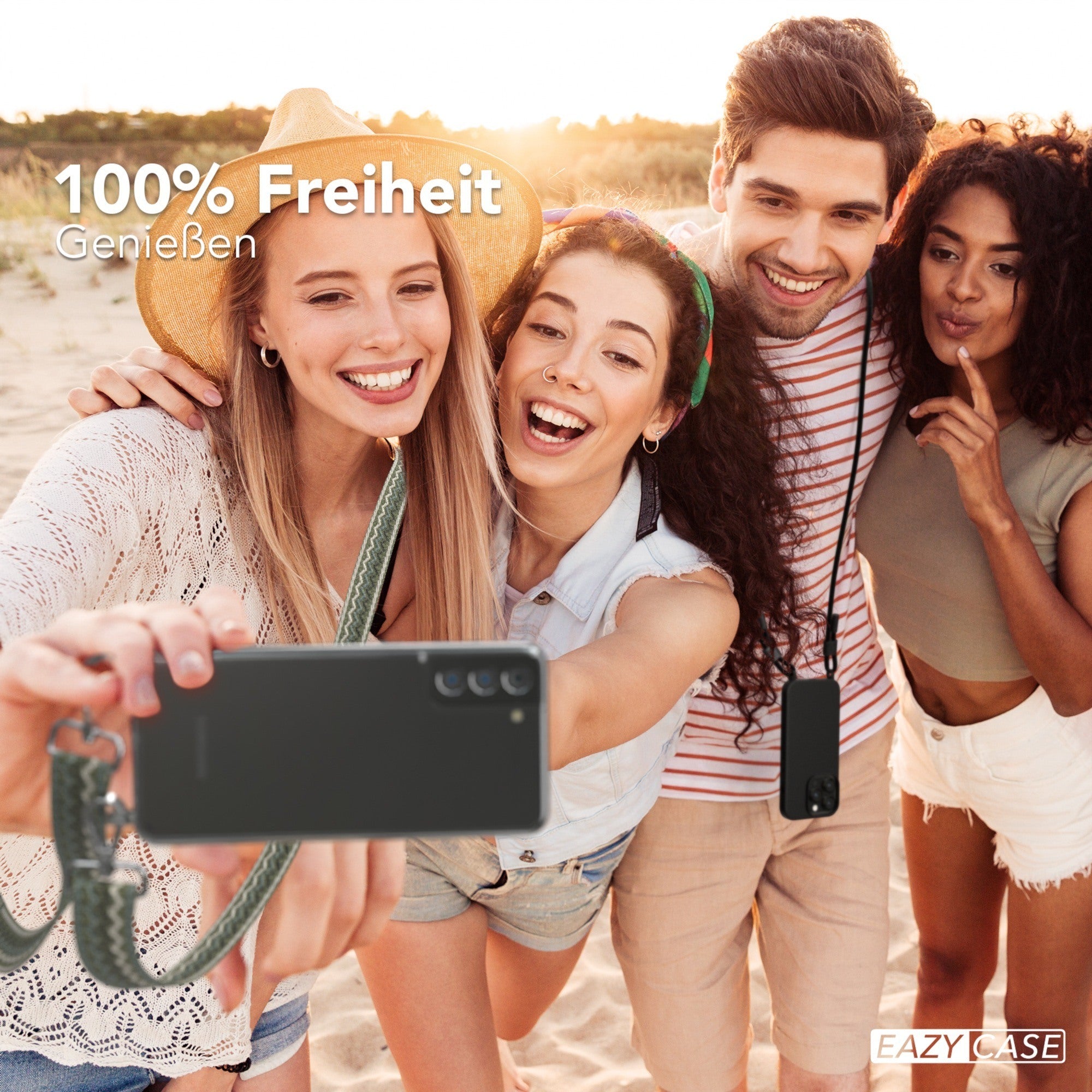 Galaxy S21 Plus 5G Hülle + Boho Band