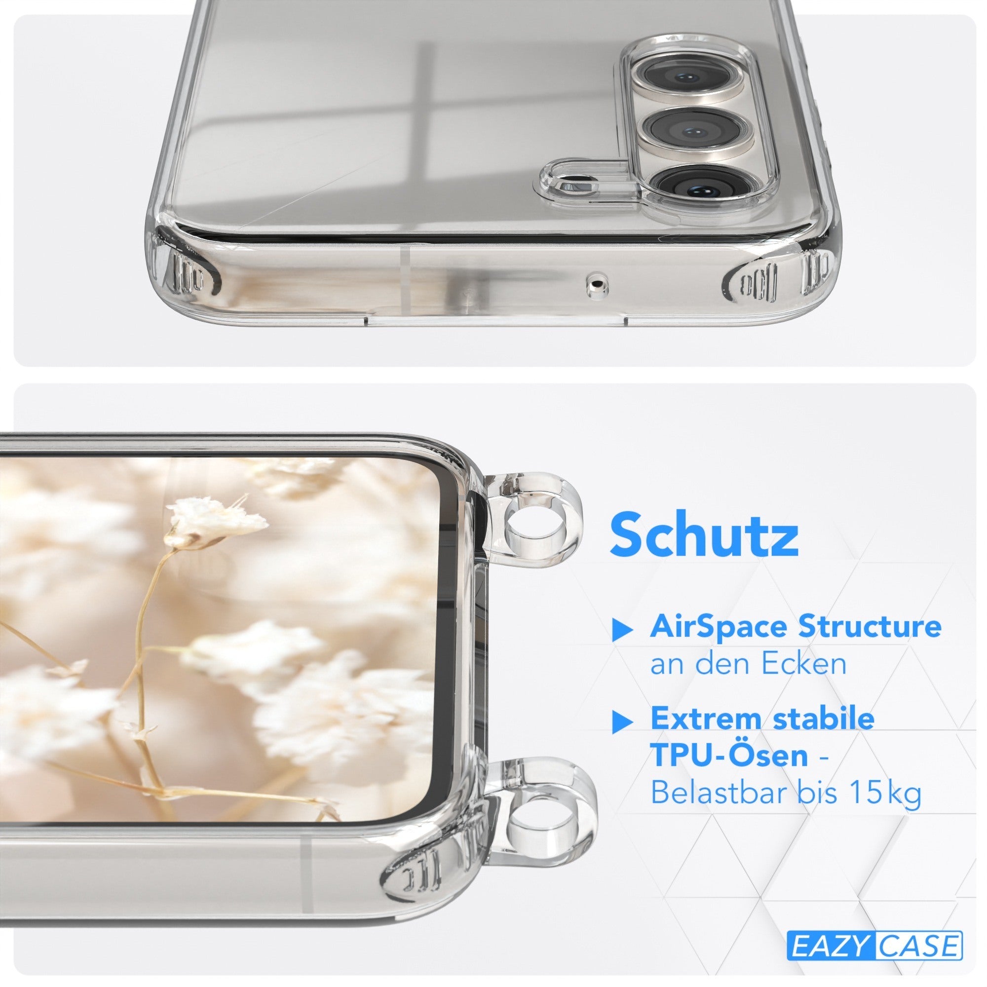 Galaxy S23 Hülle + Boho Band