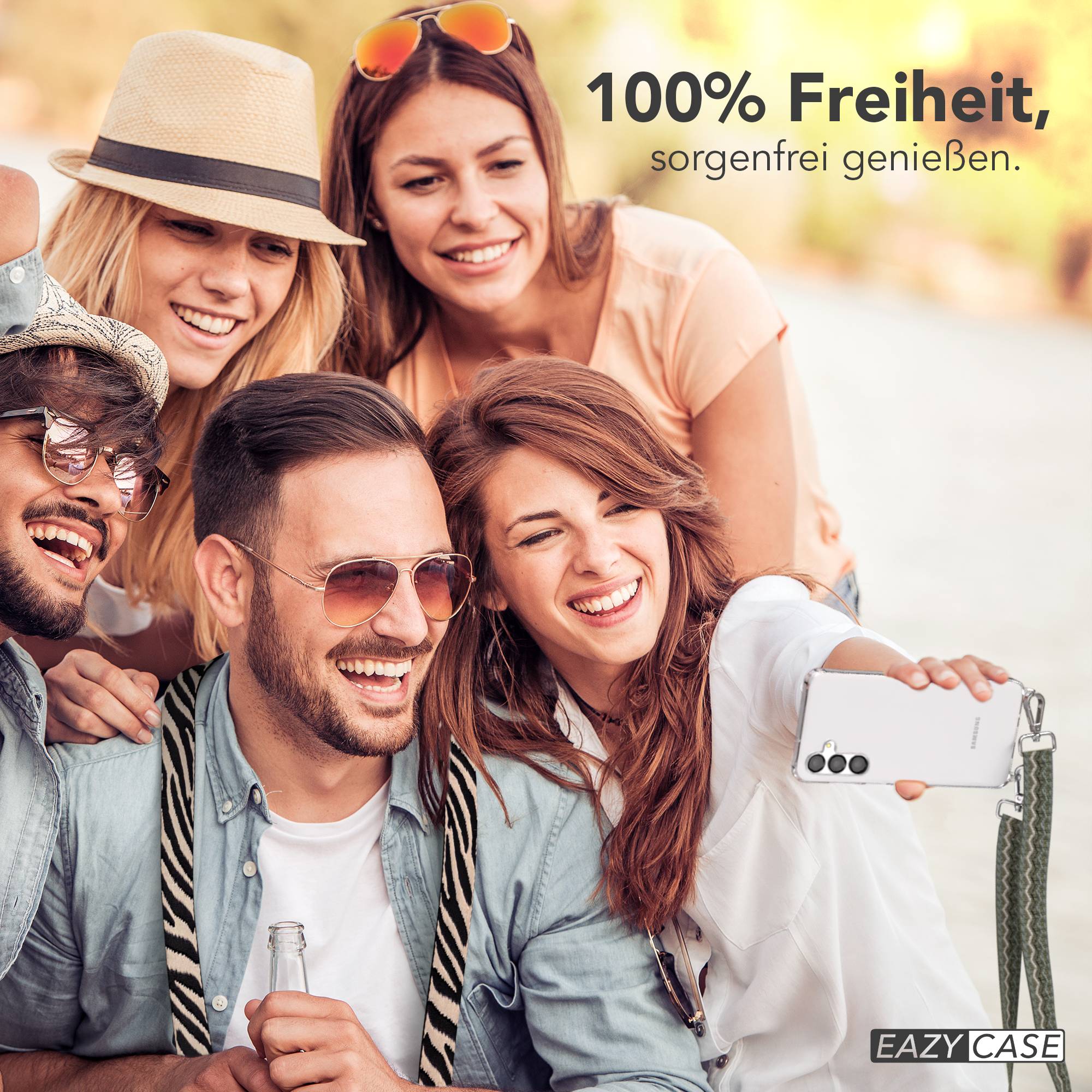 Galaxy A-6 Serie Hülle + Boho Band Tiermuster