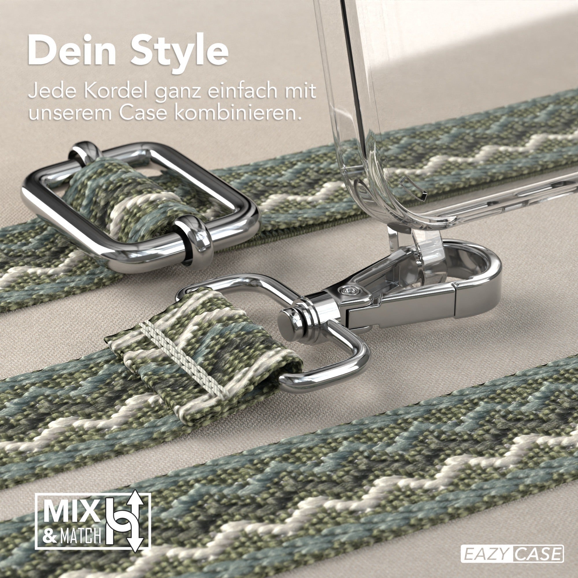 iPhone 16 Hülle + Boho Band