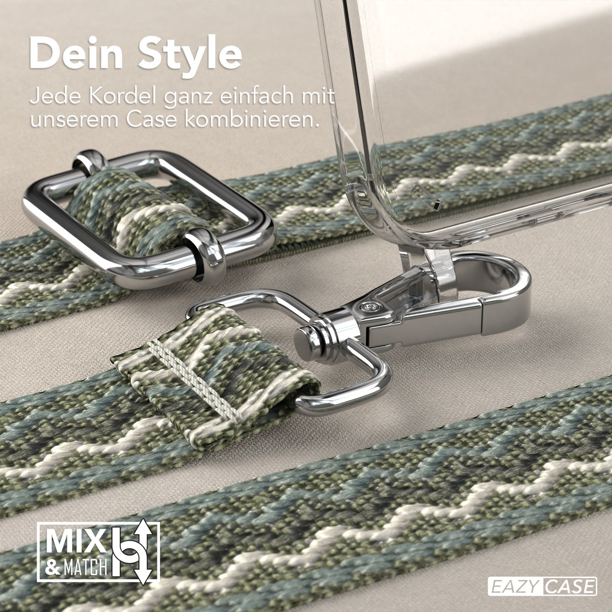 iPhone 16 Plus Hülle + Boho Band