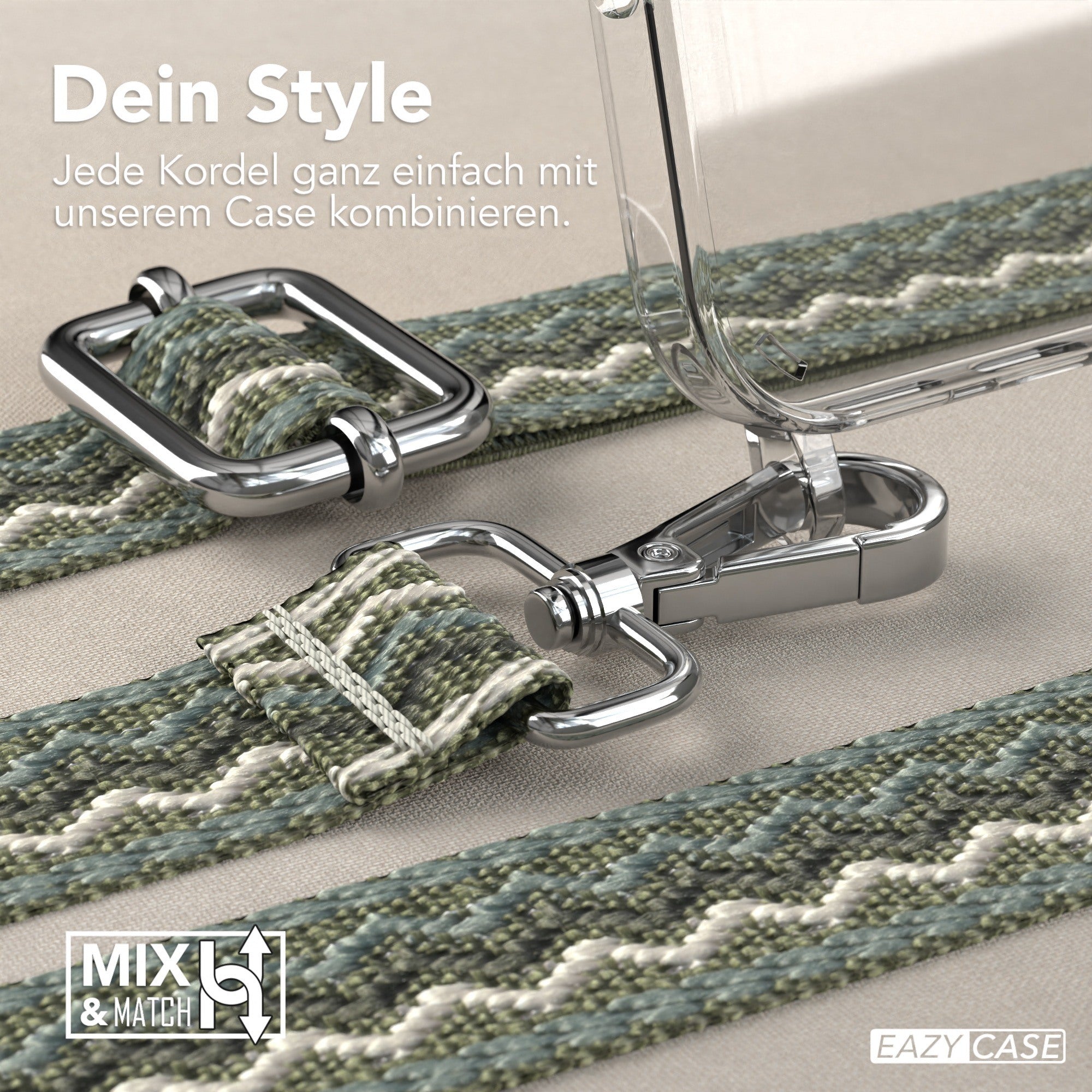 iPhone 16 Pro Hülle + Boho Band